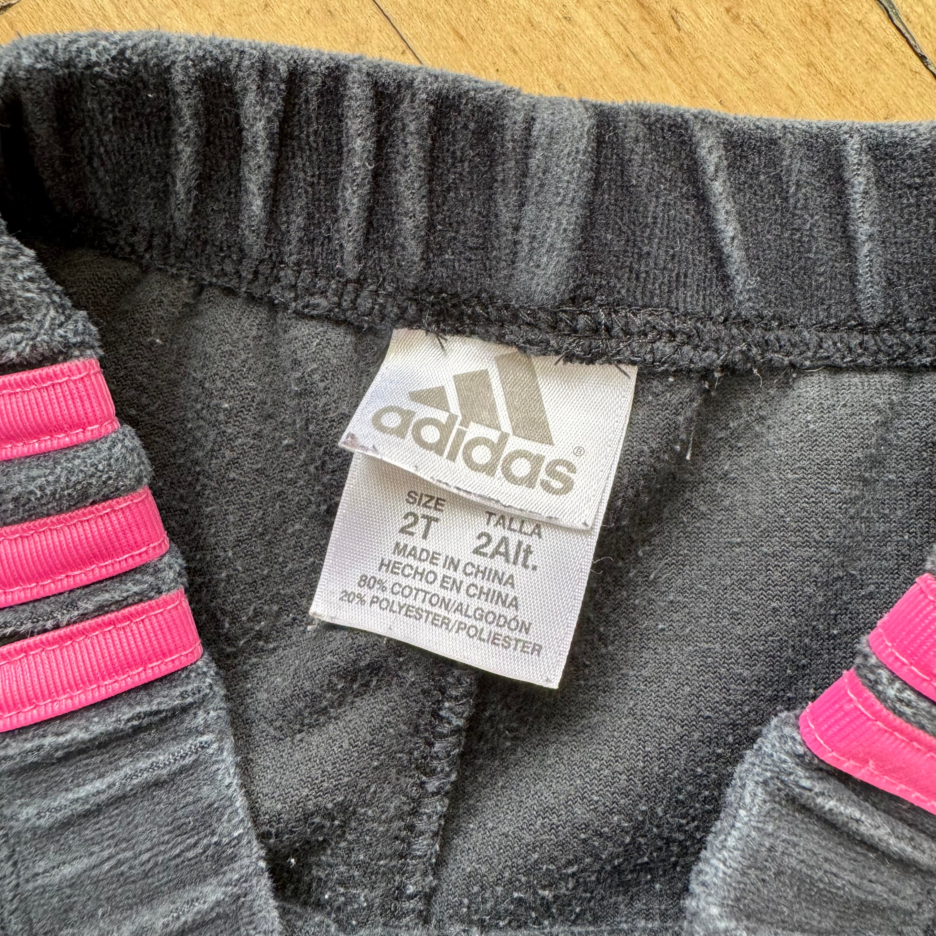 Vintage Velour Adidas Pants Sz 2T