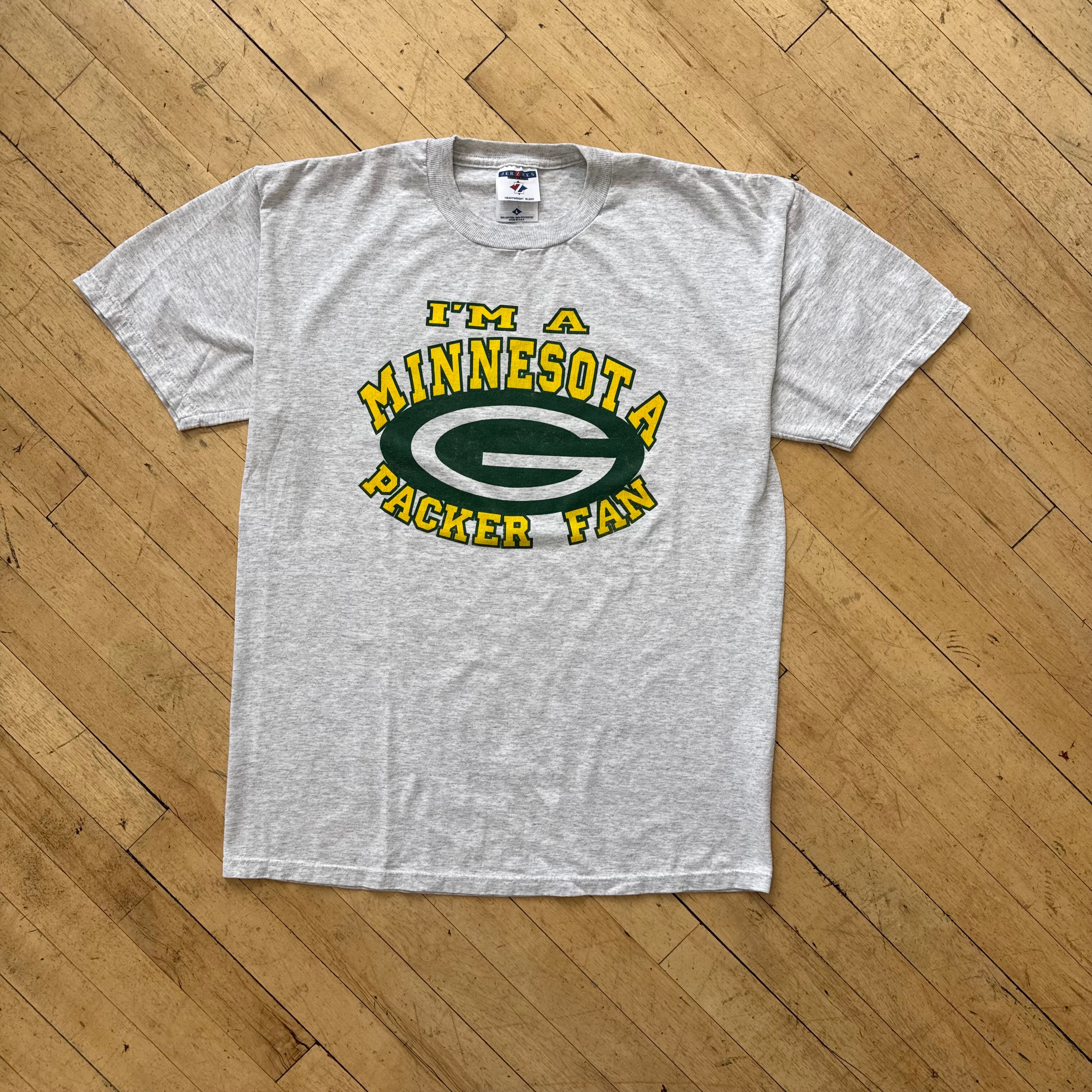 Vintage Im a Minnesota Packers Fan T-shirt Sz M
