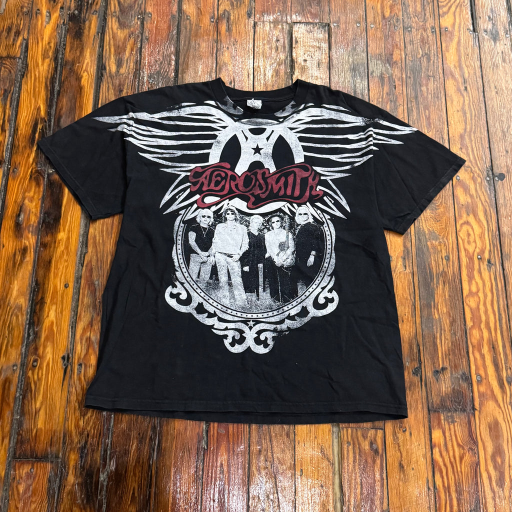 Y2K Aerosmith World Tour T-shirt Sz XL