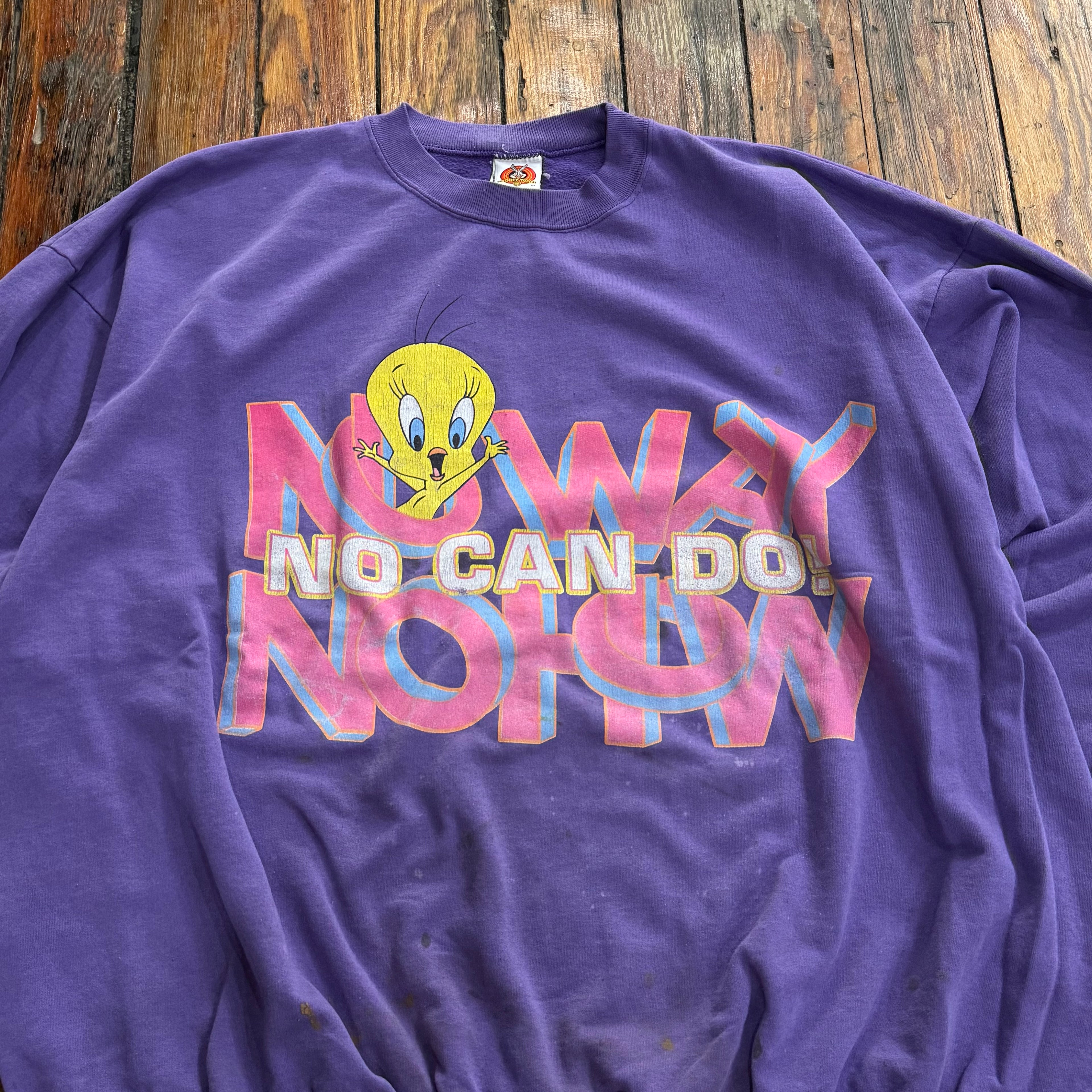 Vintage Looney Tunes Tweety Crewneck Sz XL