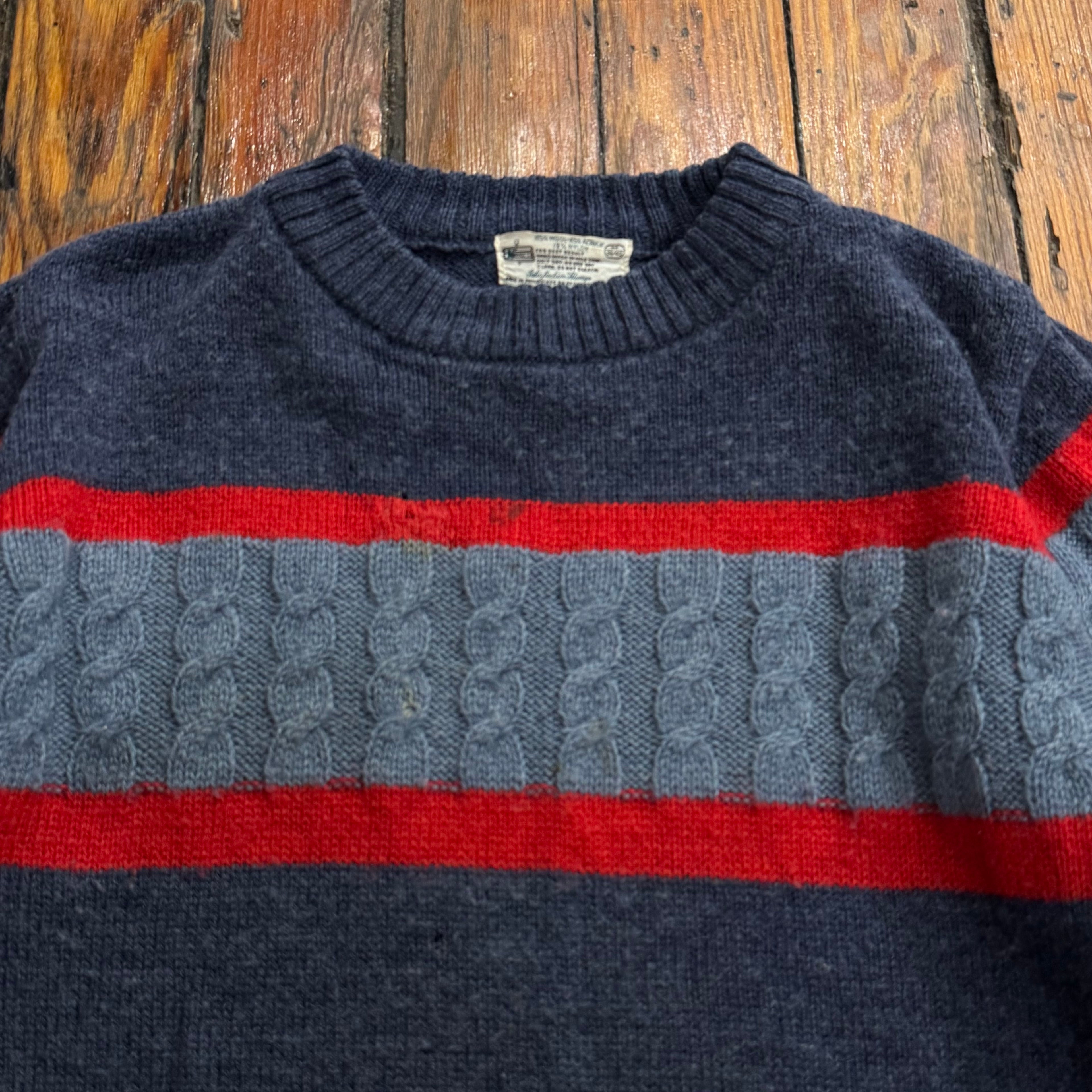 Vintage Wool Sweater Sz M