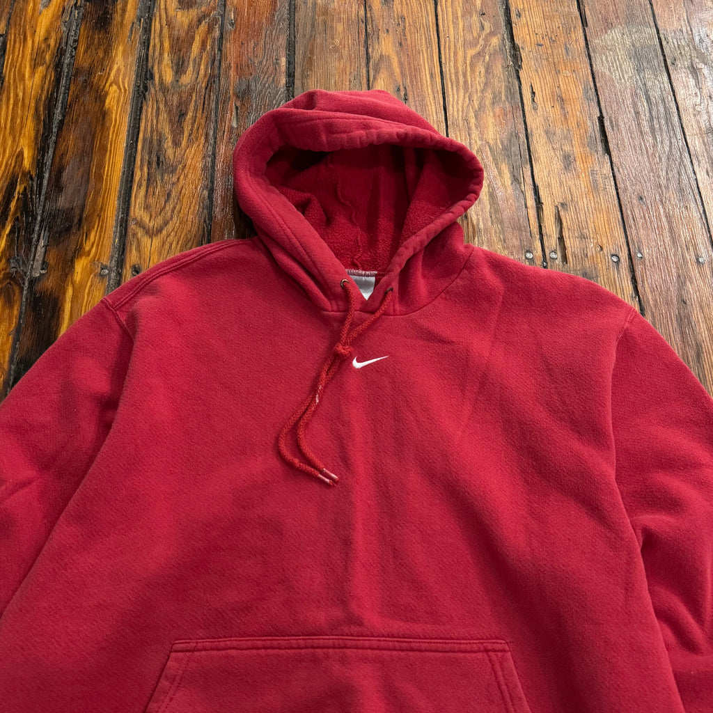 Vintage Nike Center Swoosh Hoodie Sz L
