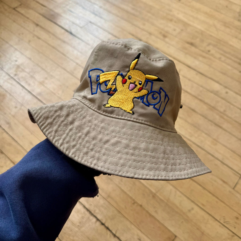 Y2K Pokémon Pikachu Bucket Hat
