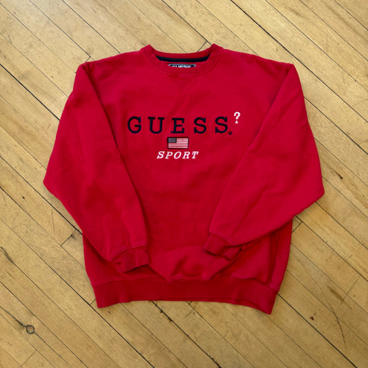 Vintage Guess Sport CrewNeck Sz M