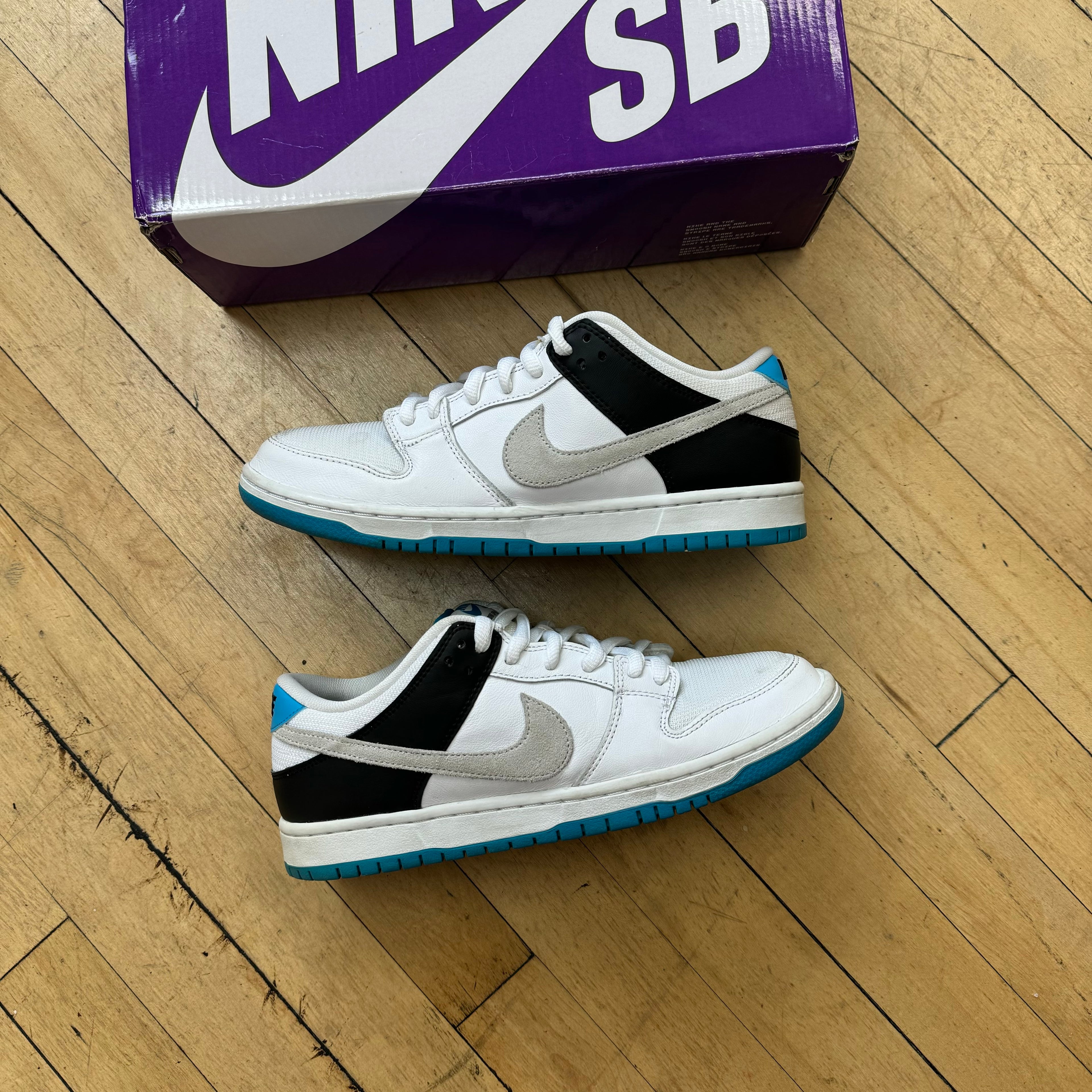 Nike SB Dunk Laser Blue Sz 8.5 (Used)