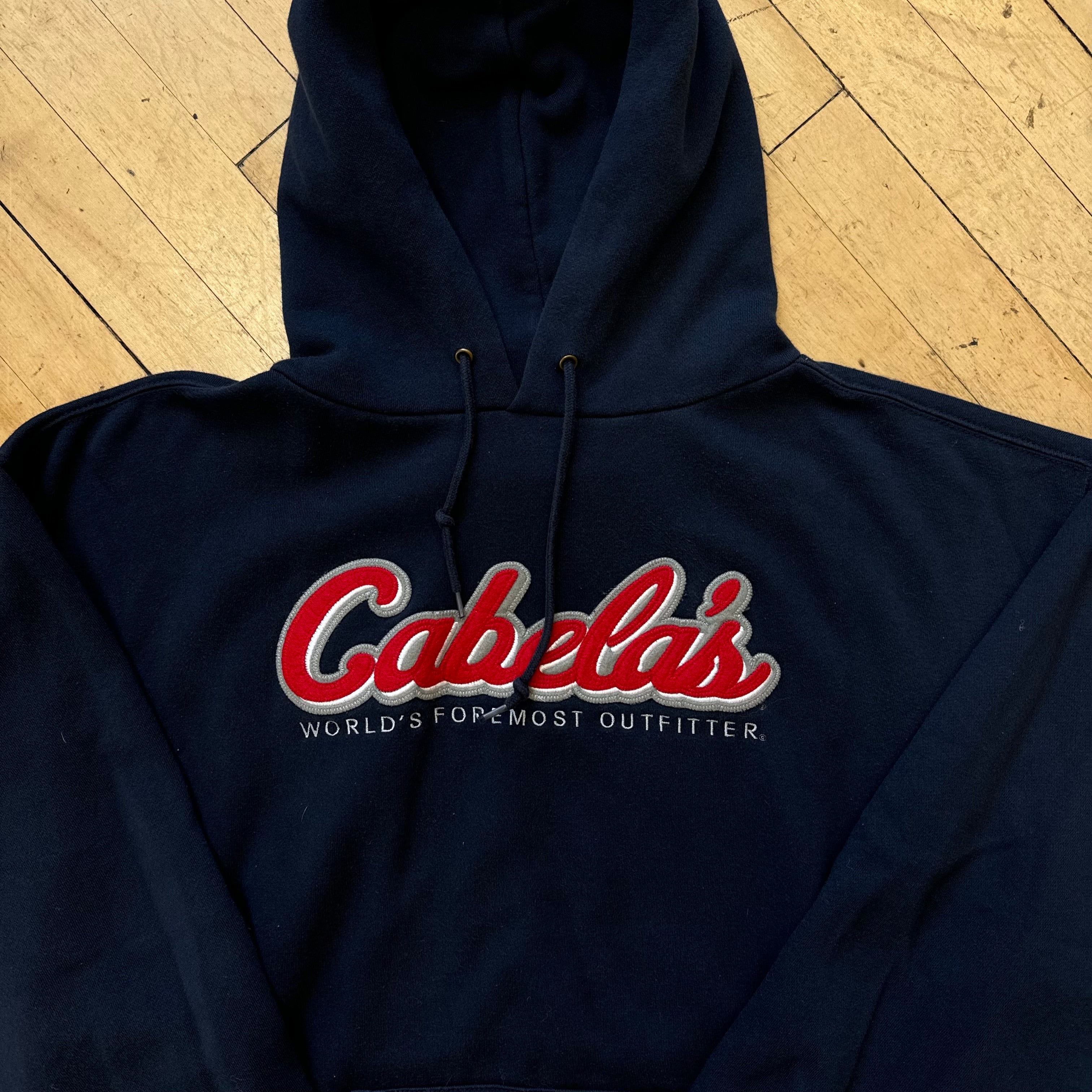 Vintage Jansport Cabelas Hoodie Sz XL