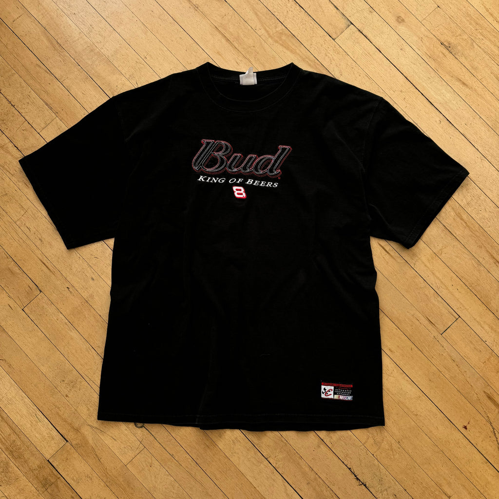 Vintage Bud King of Beers Nascar T-shirt Sz XXL