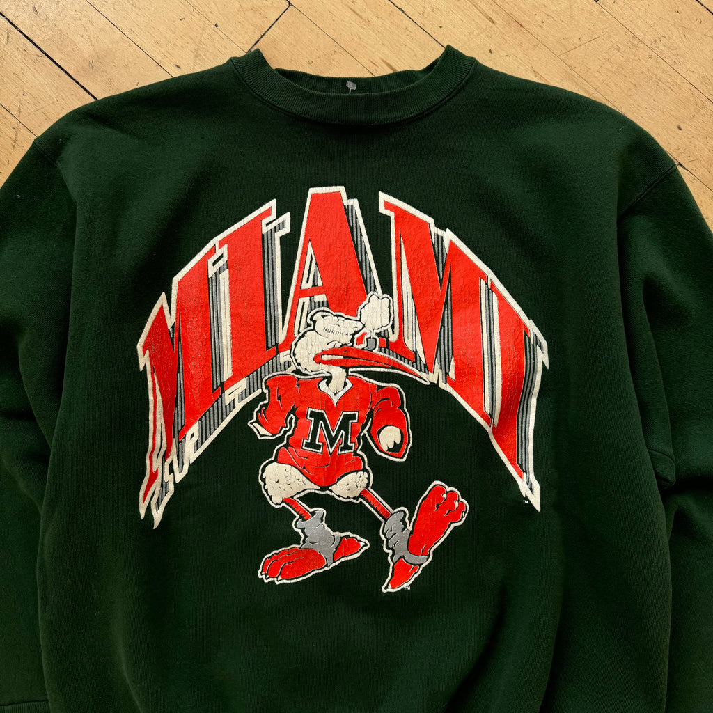 Vintage Miami Hurricane’s CrewNeck Sz L