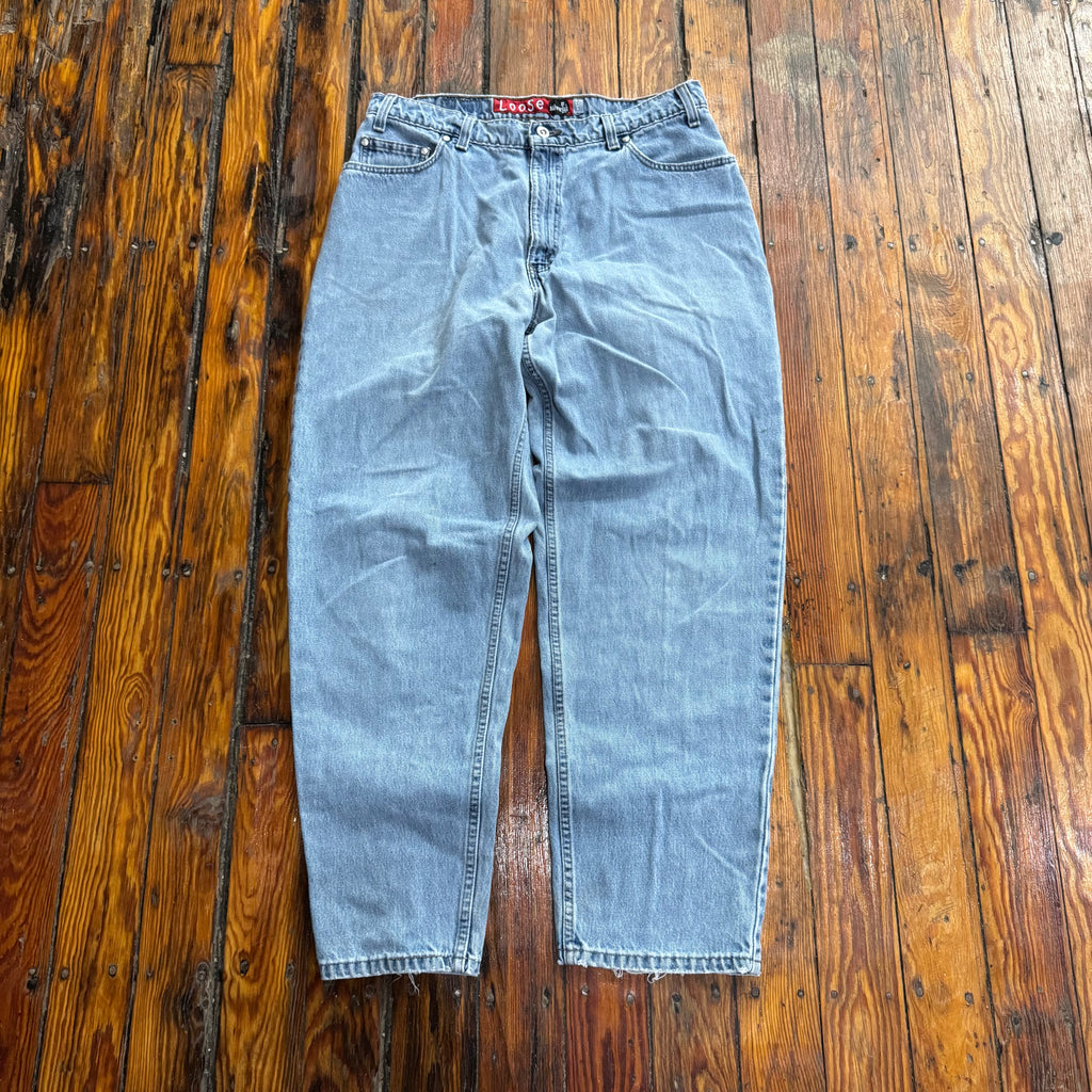 Vintage SilverTab Loose Denim Jeans Sz 36x30