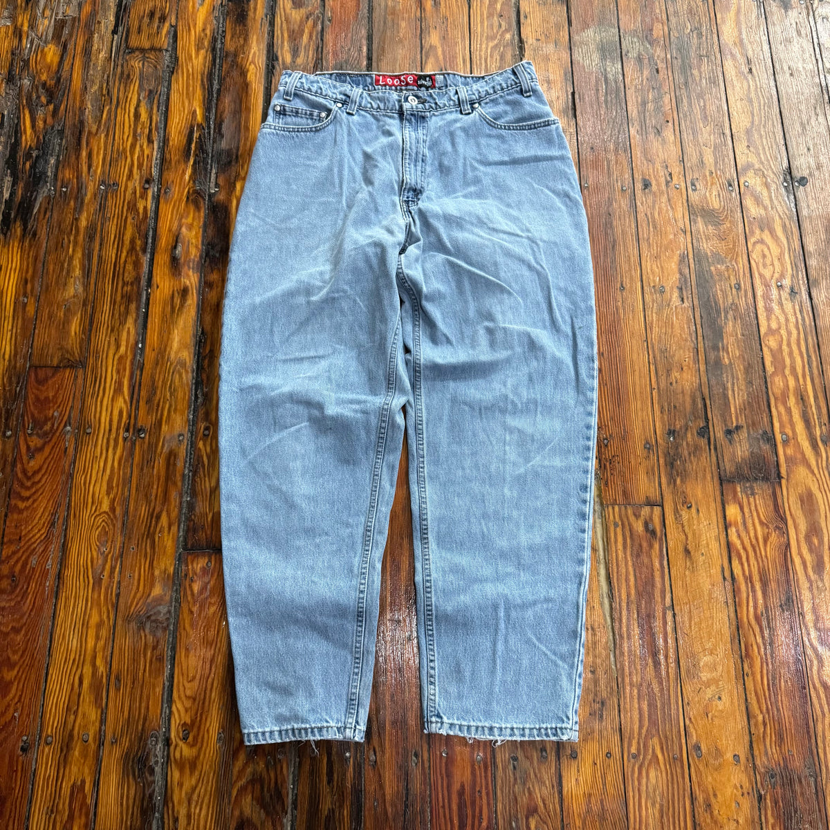 Vintage SilverTab Loose Denim Jeans Sz 36x30