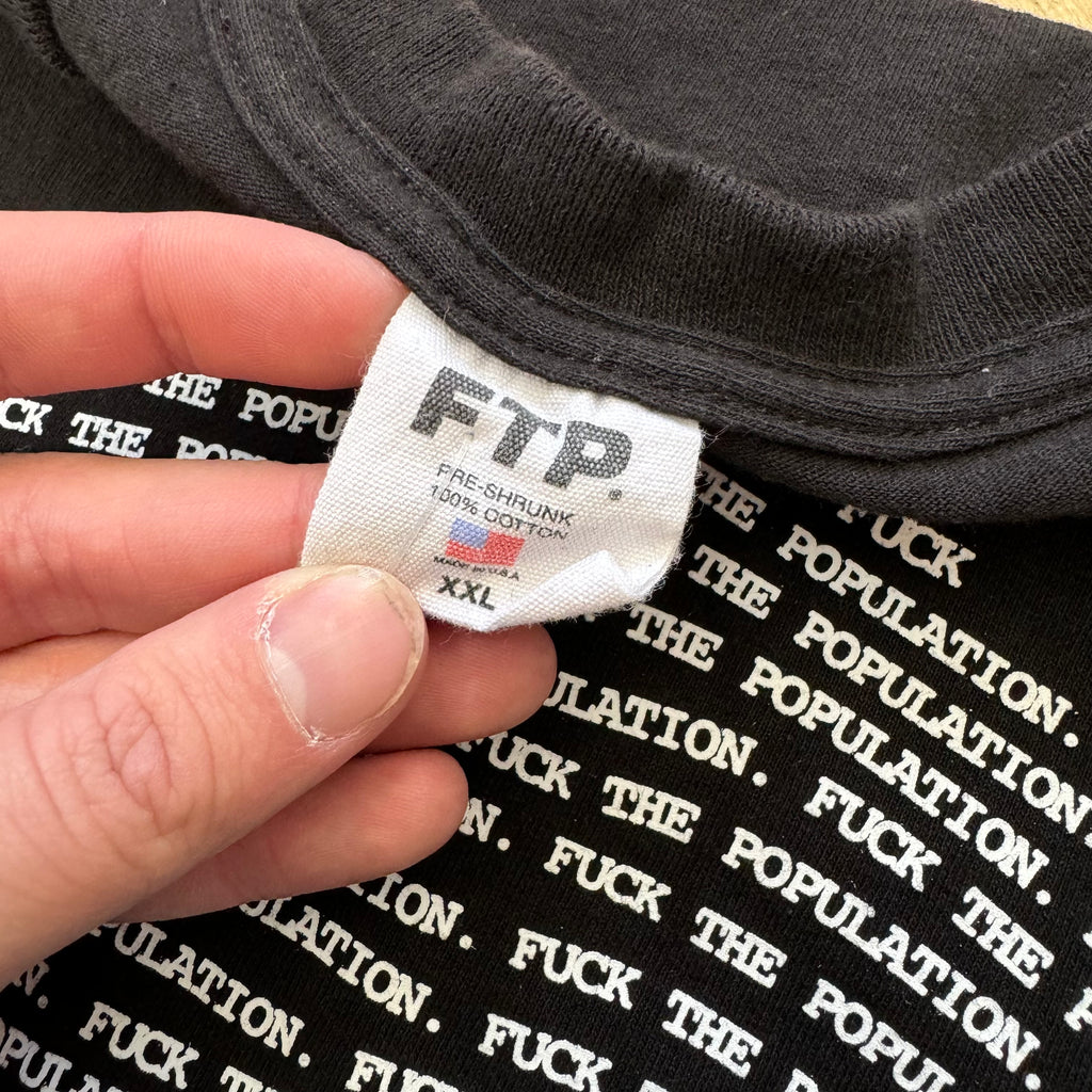 FTP Thumb Print T-shirt Sz XXL