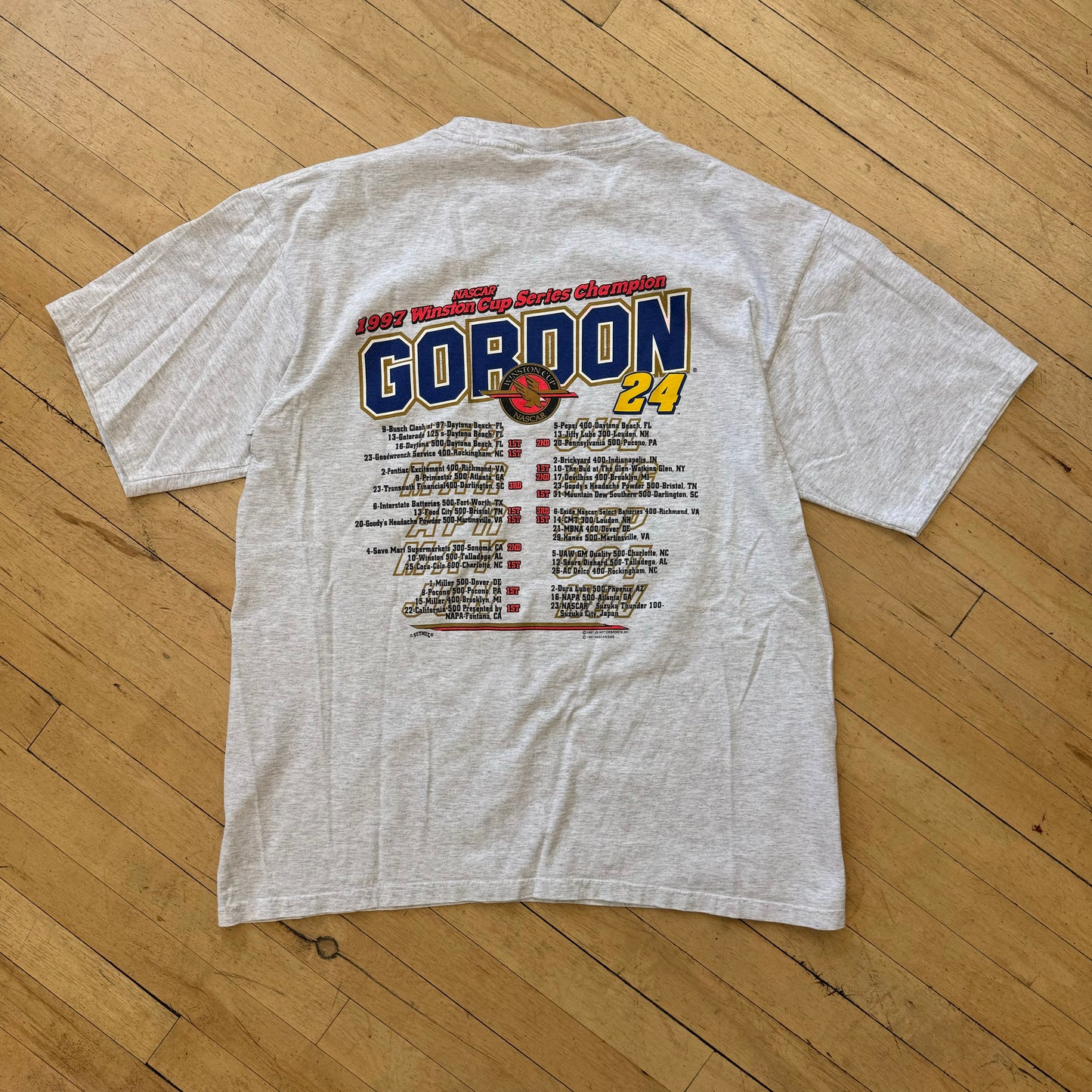 Vintage Jeff Gordon Winston Cup Nascar T-shirt Sz XL