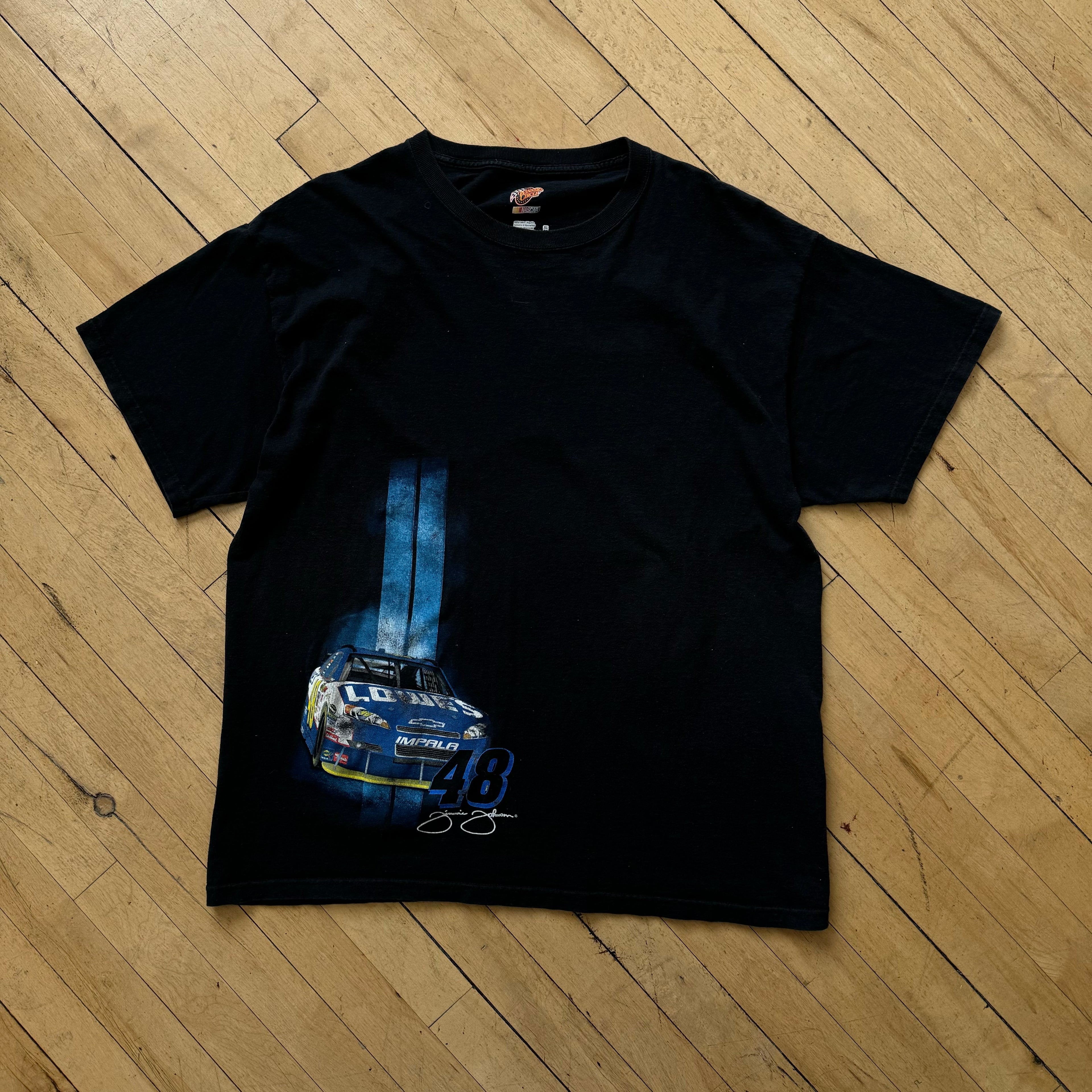 Y2K Nascar Johnson T-shirt Sz L