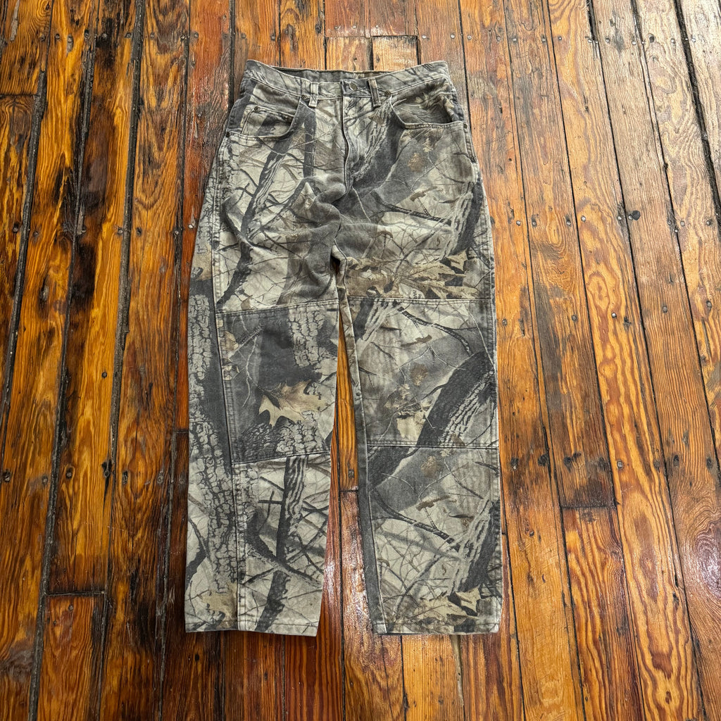 Vintage Wrangler Camo Denim Jeans Sz 30x30