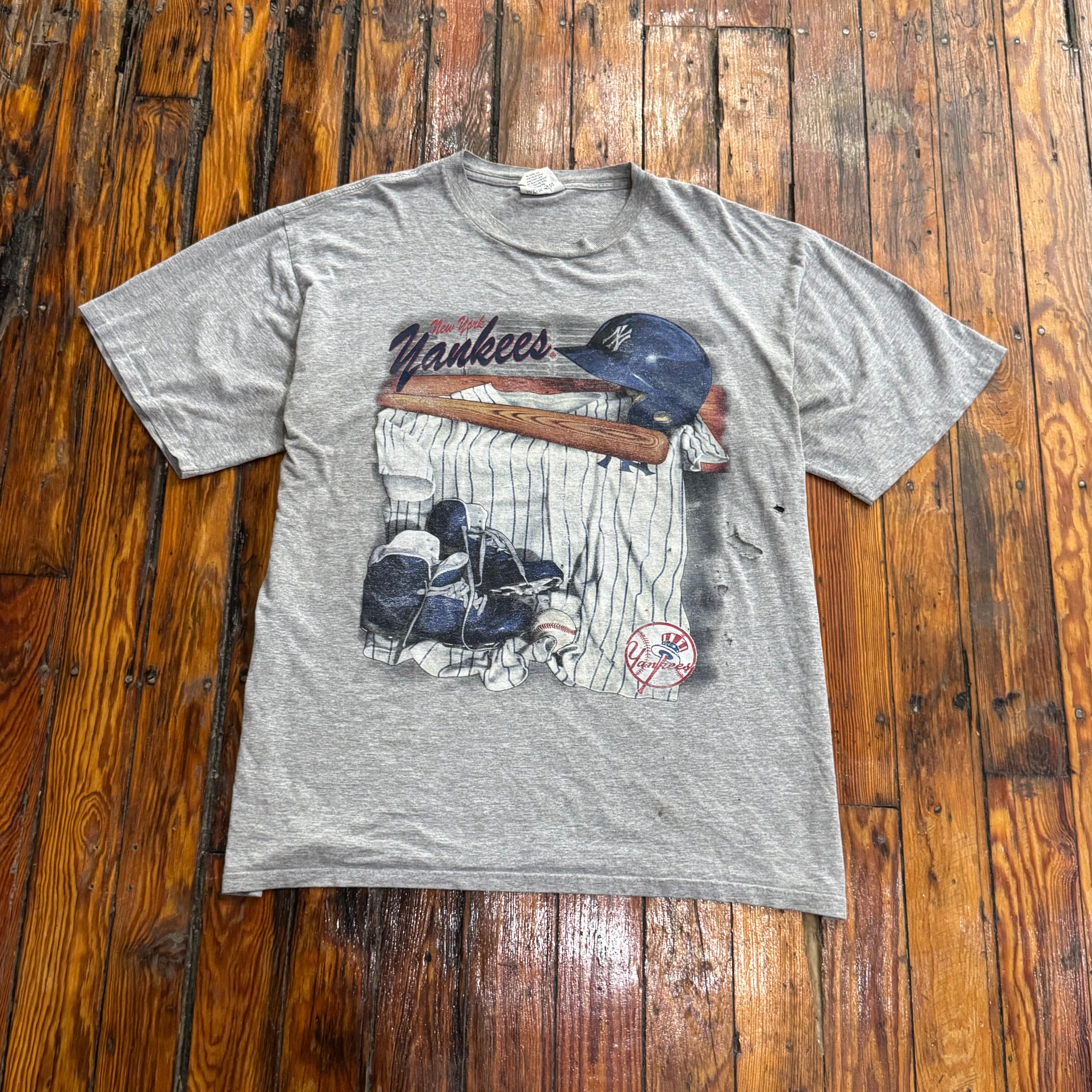 Vintage New York Yankees Locker Room T-shirt Sz XL