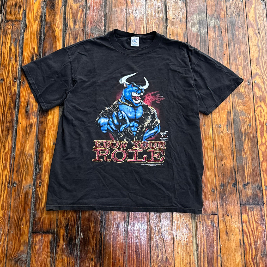 Vintage The Rock Know your Roll T-shirt Sz XL