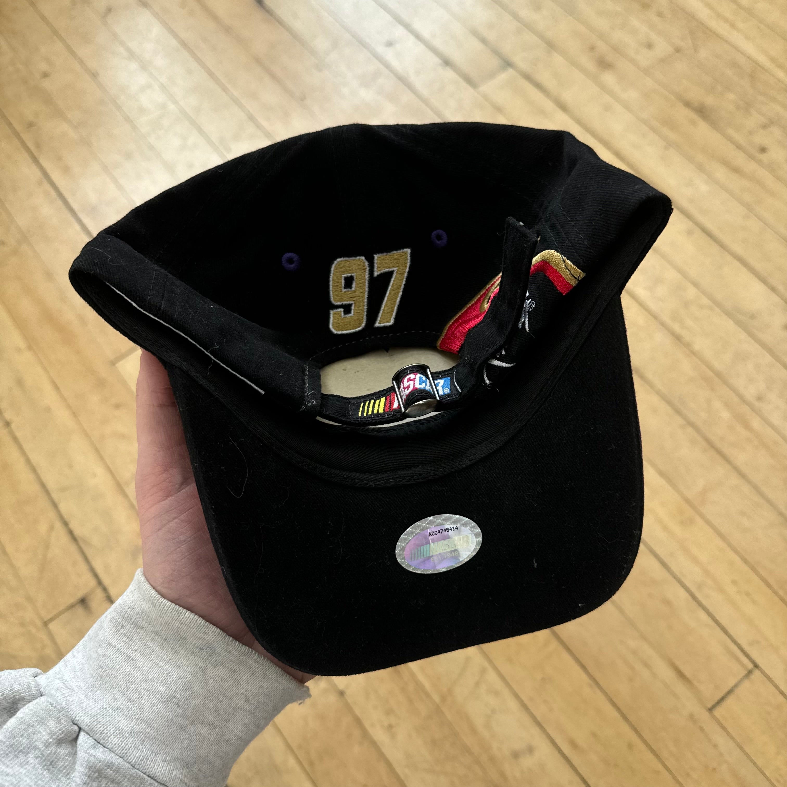 Vintage Crown Royal Nascar StrapBack Hat New