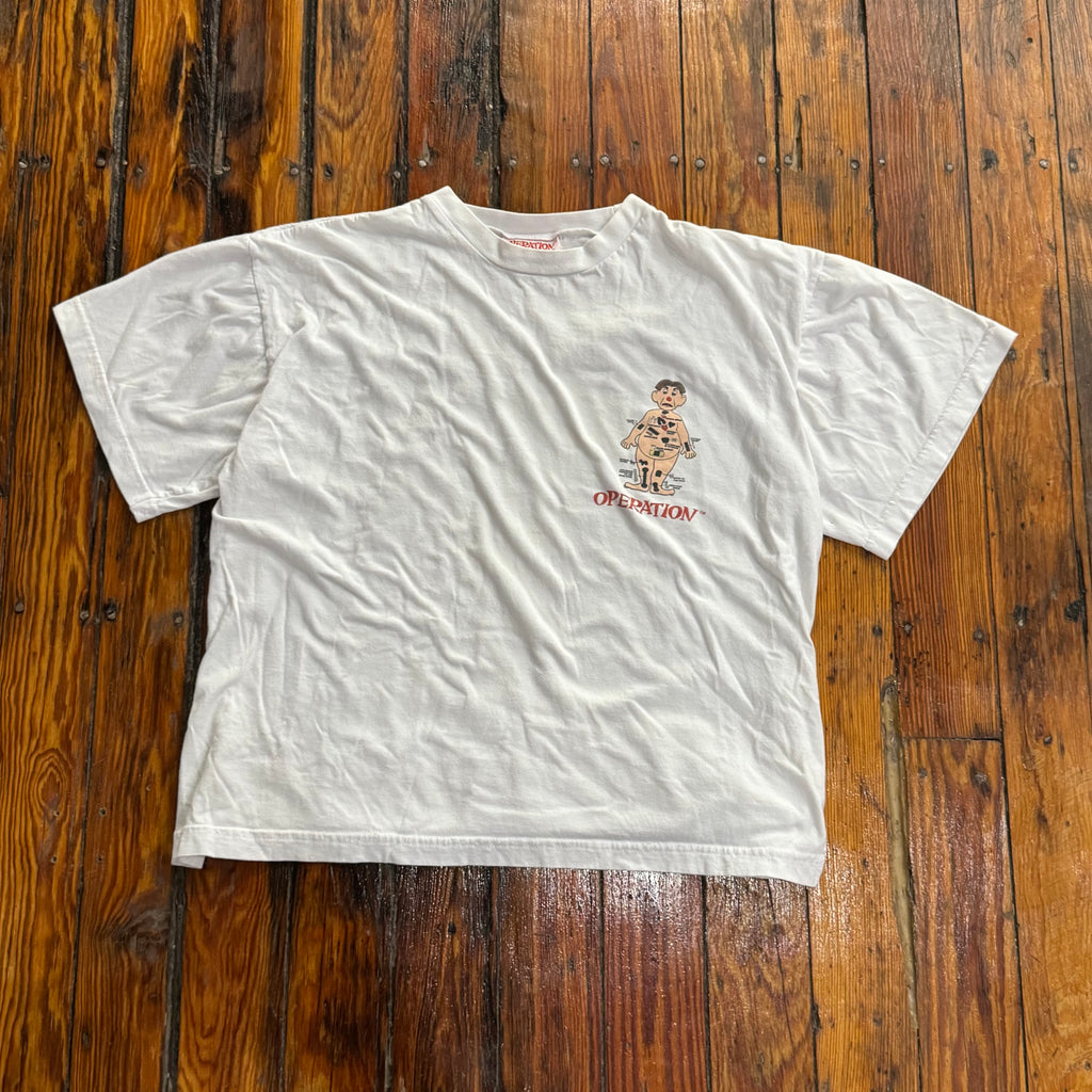 Vintage Operation Board Game T-shirt Sz L