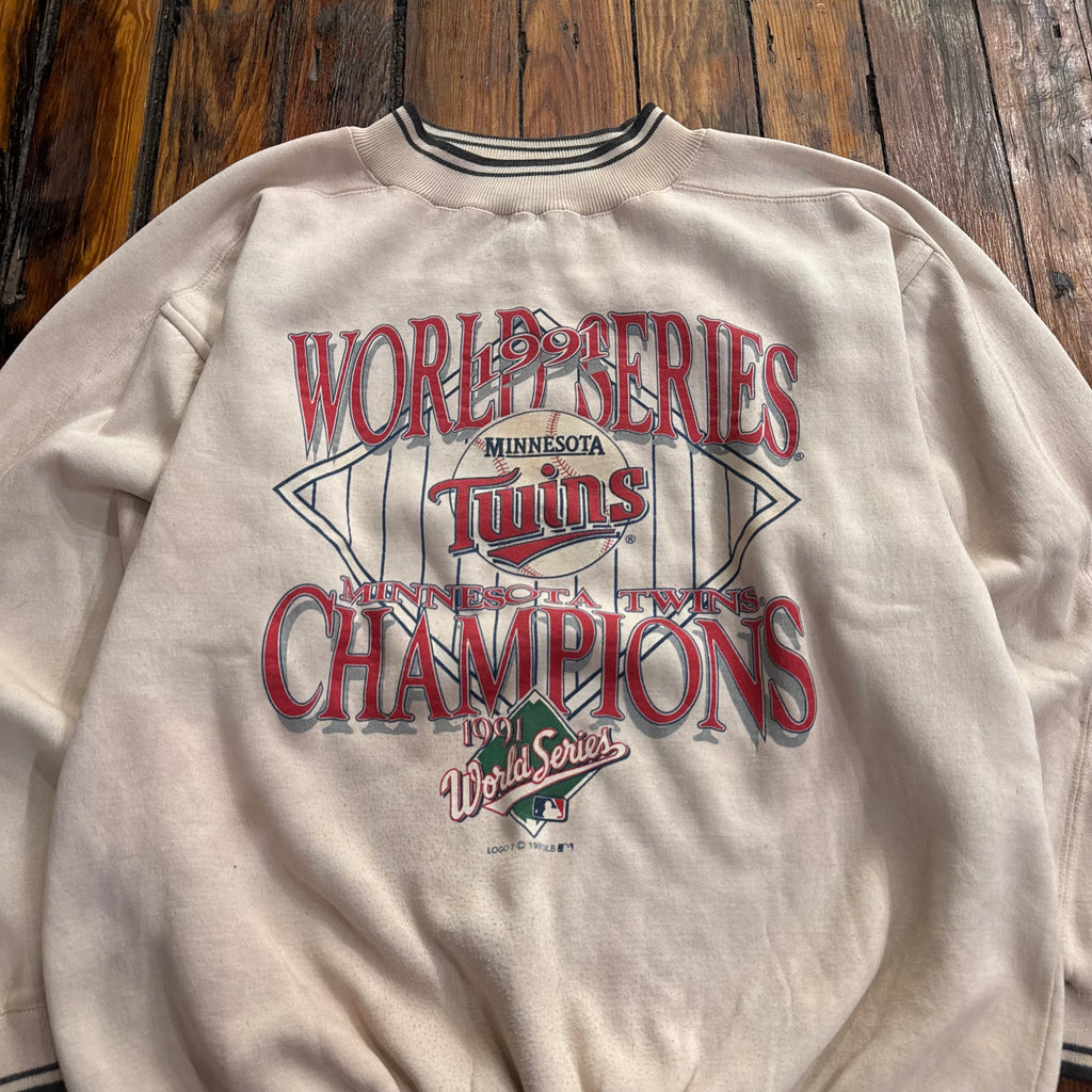 Vintage Minnesota Twins World Series CrewNeck Sz XL