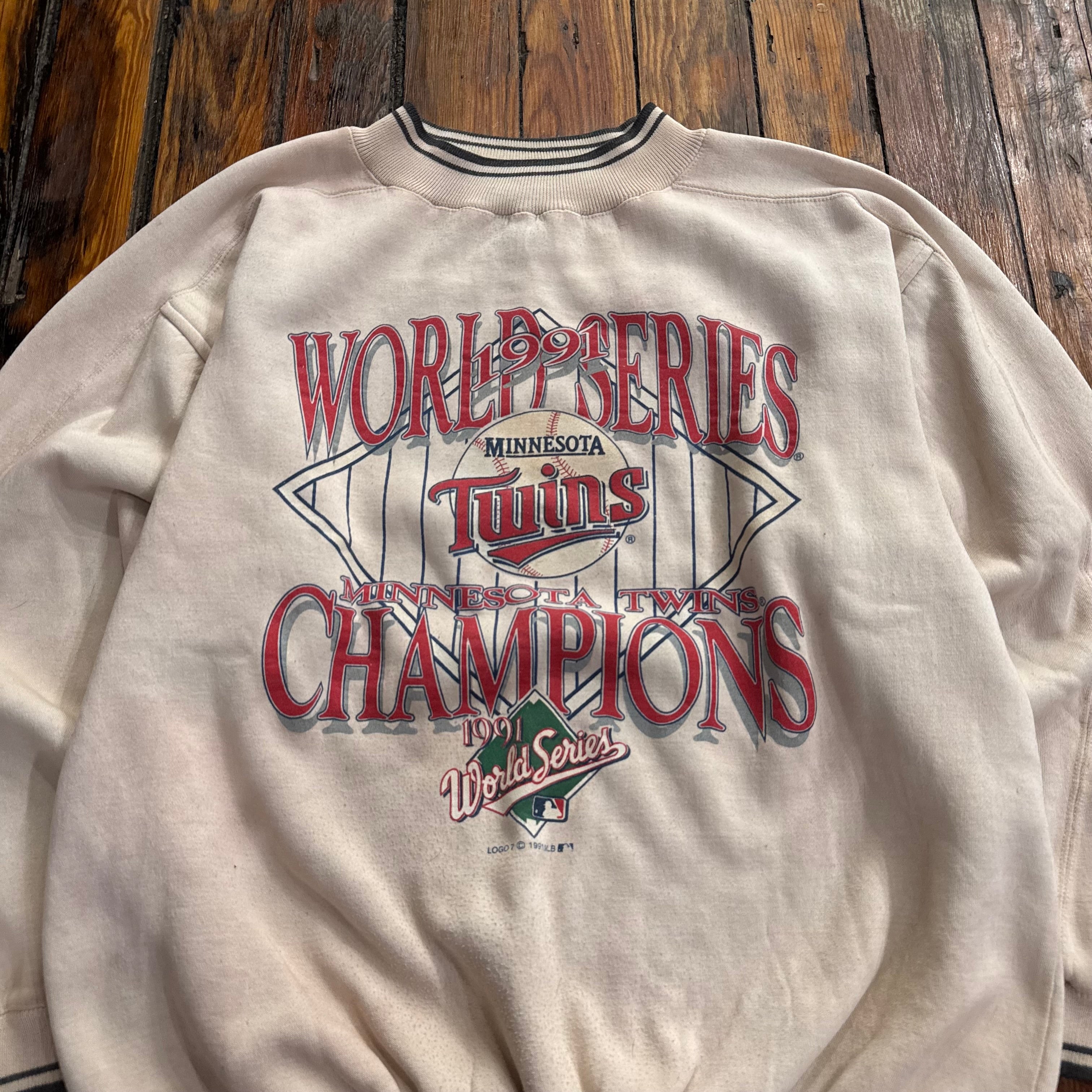 Vintage Minnesota Twins World Series CrewNeck Sz XL