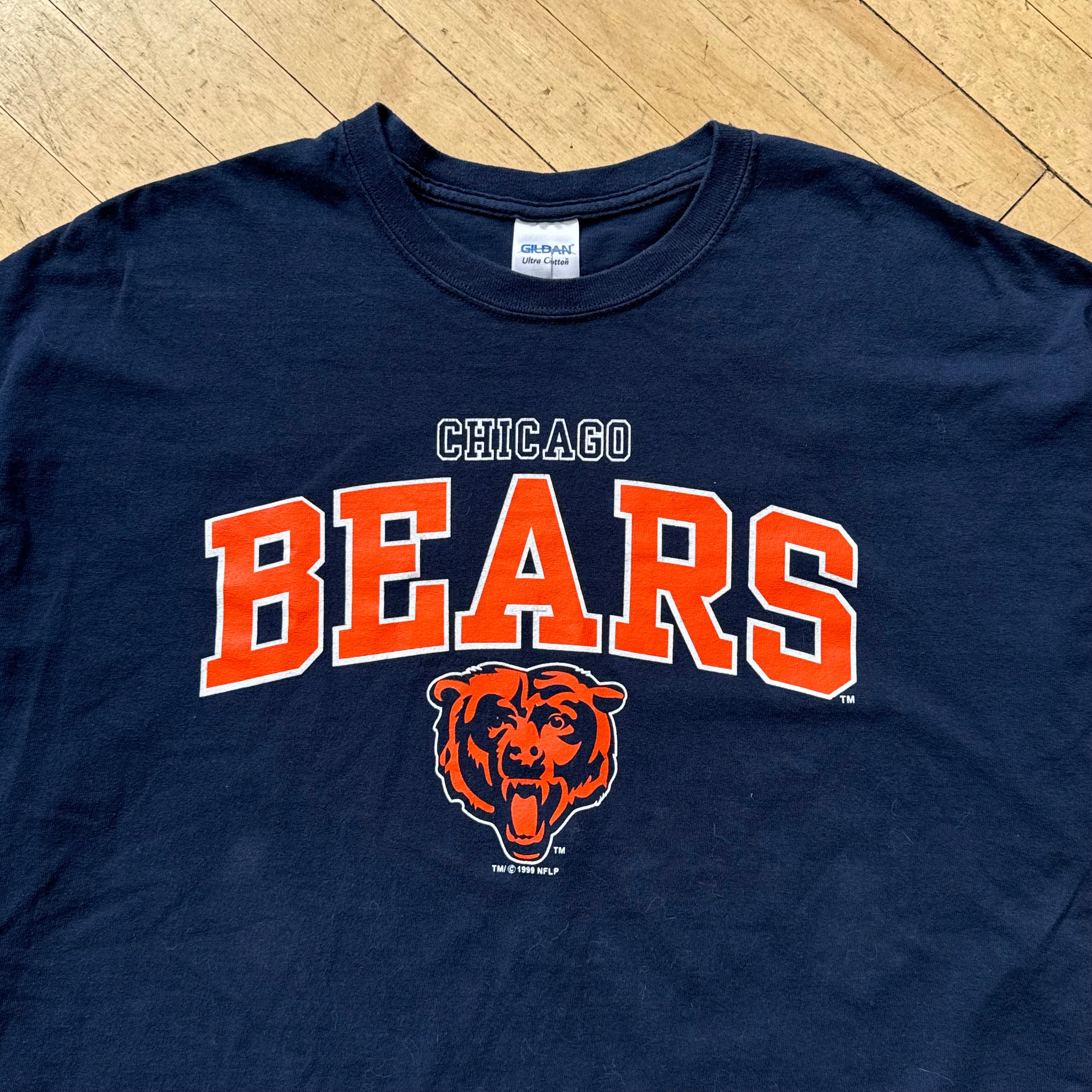 Vintage Chicago Bears SpellOut T-shirt Sz XL