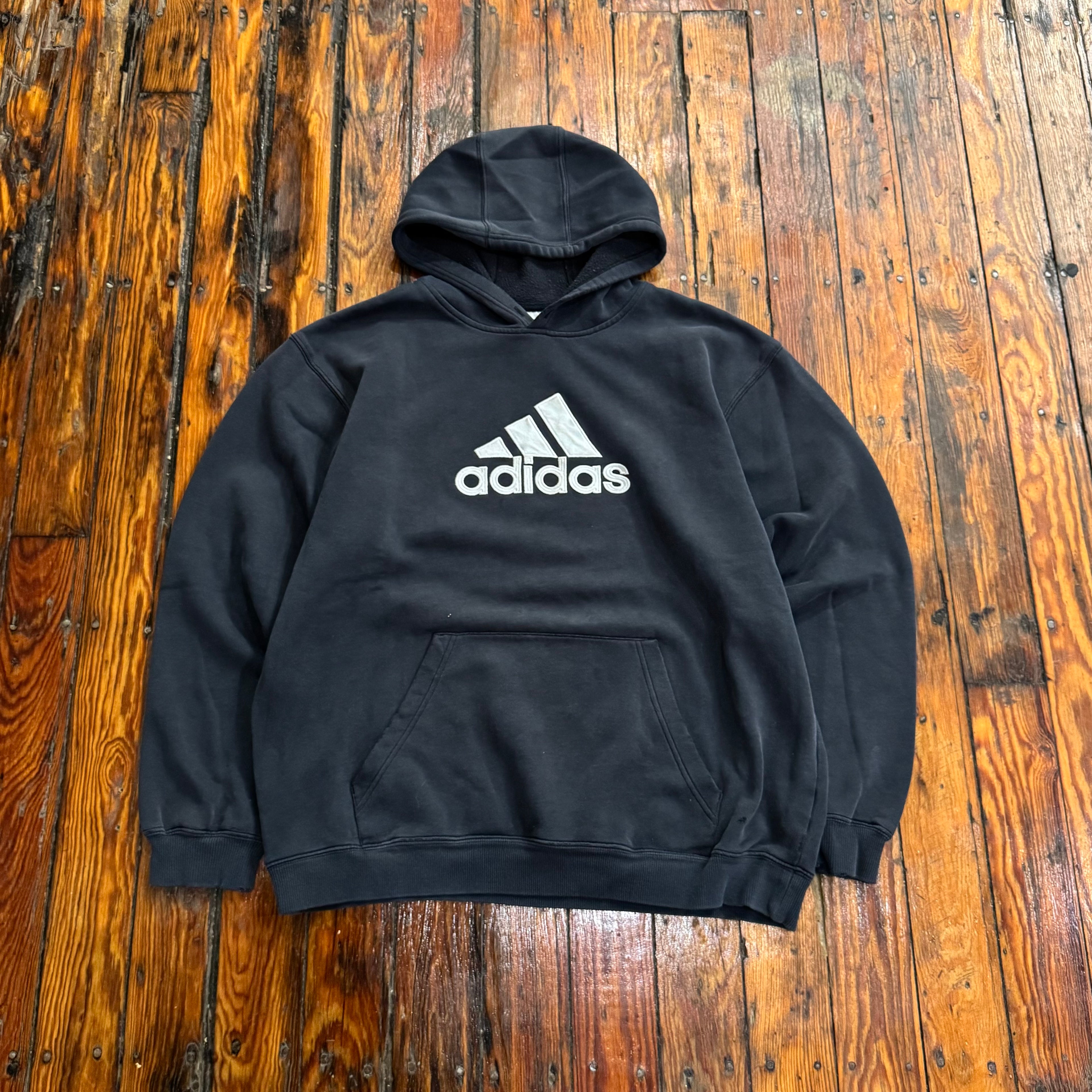 Vintage Adidas Big Logo Hoodie Sz XL