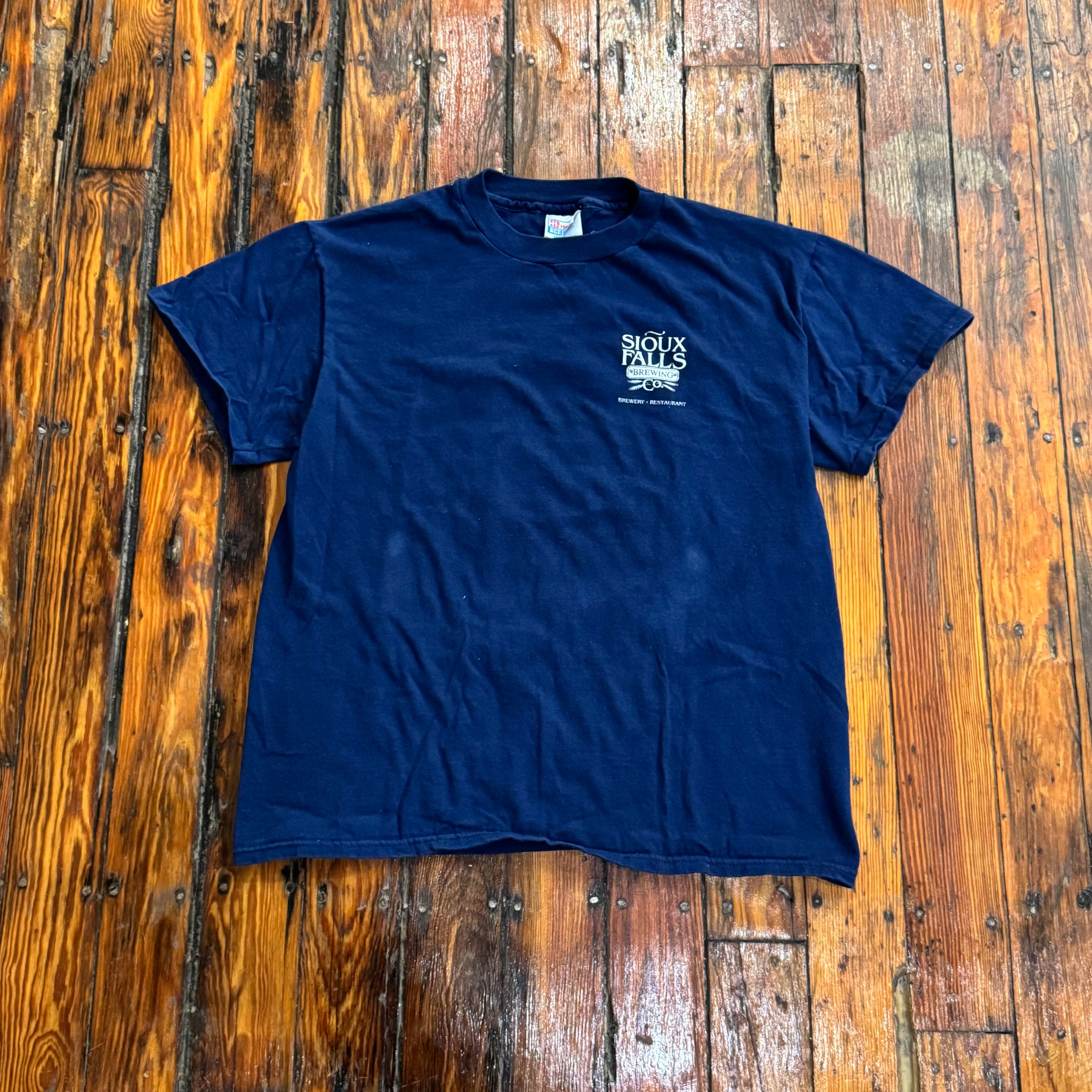 Vintage Sioux Falls Brewing Company T-shirt Sz L