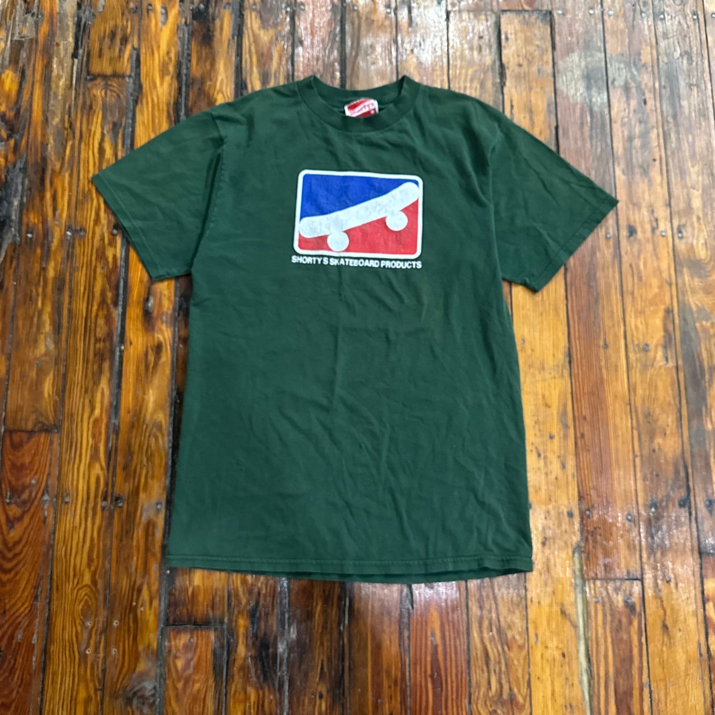 Vintage Shortys Skateboards T-shirt Sz XL