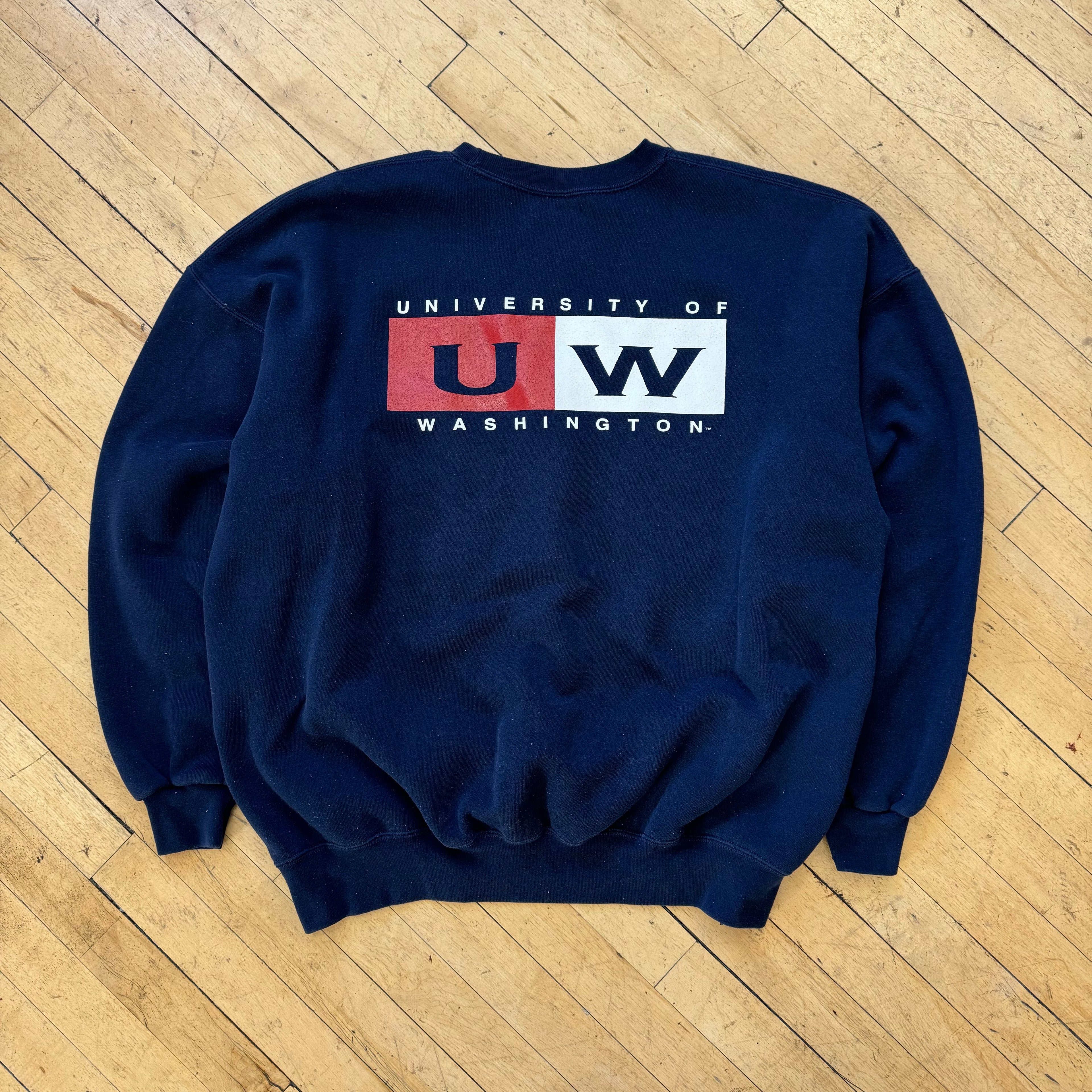 Vintage University of Washington CrewNeck Sz XXL