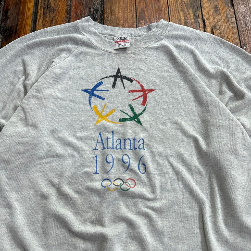 Vintage Atlanta Olympics CrewNeck Sz XXL