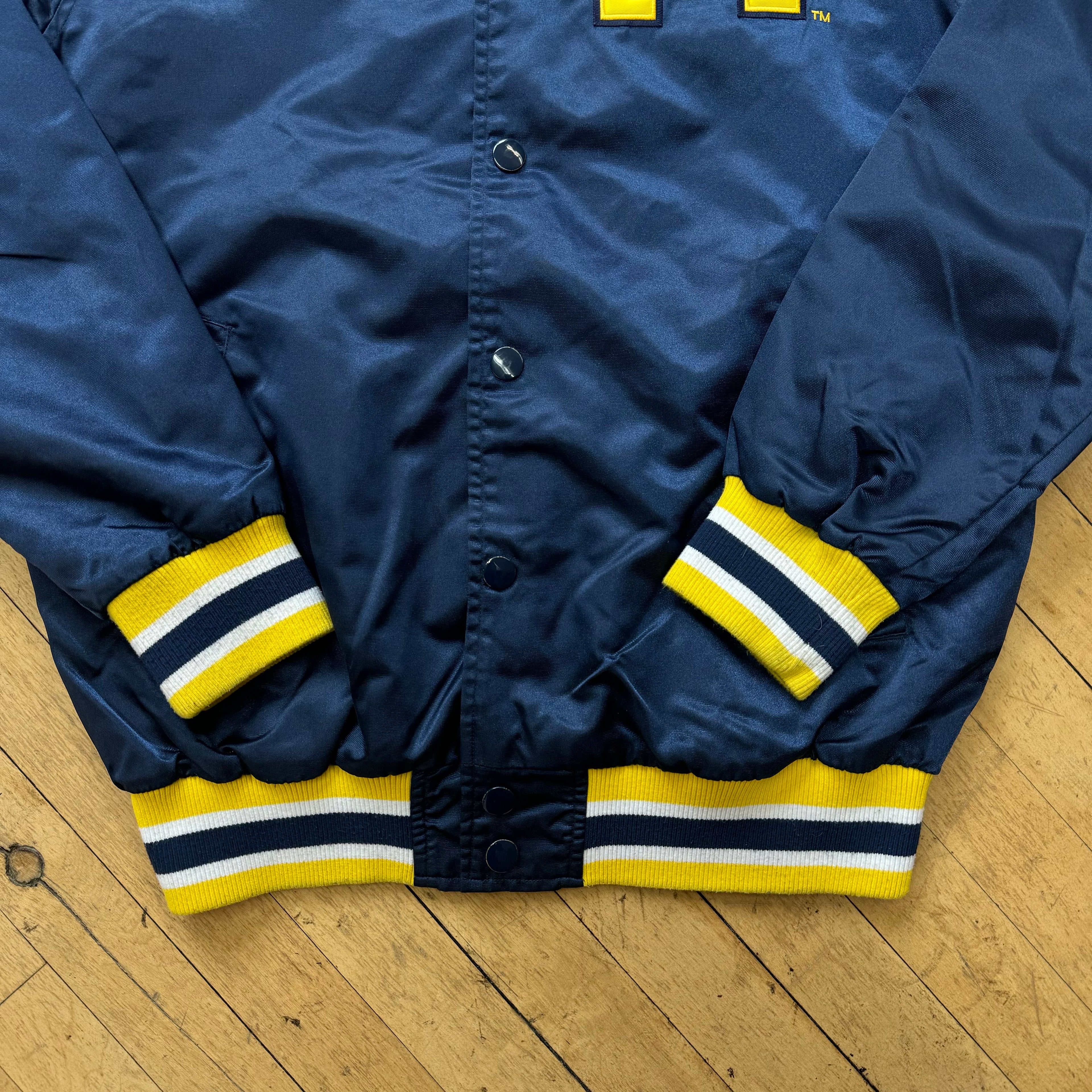 Vintage Starter Michigan Bomber Jacket Sz M