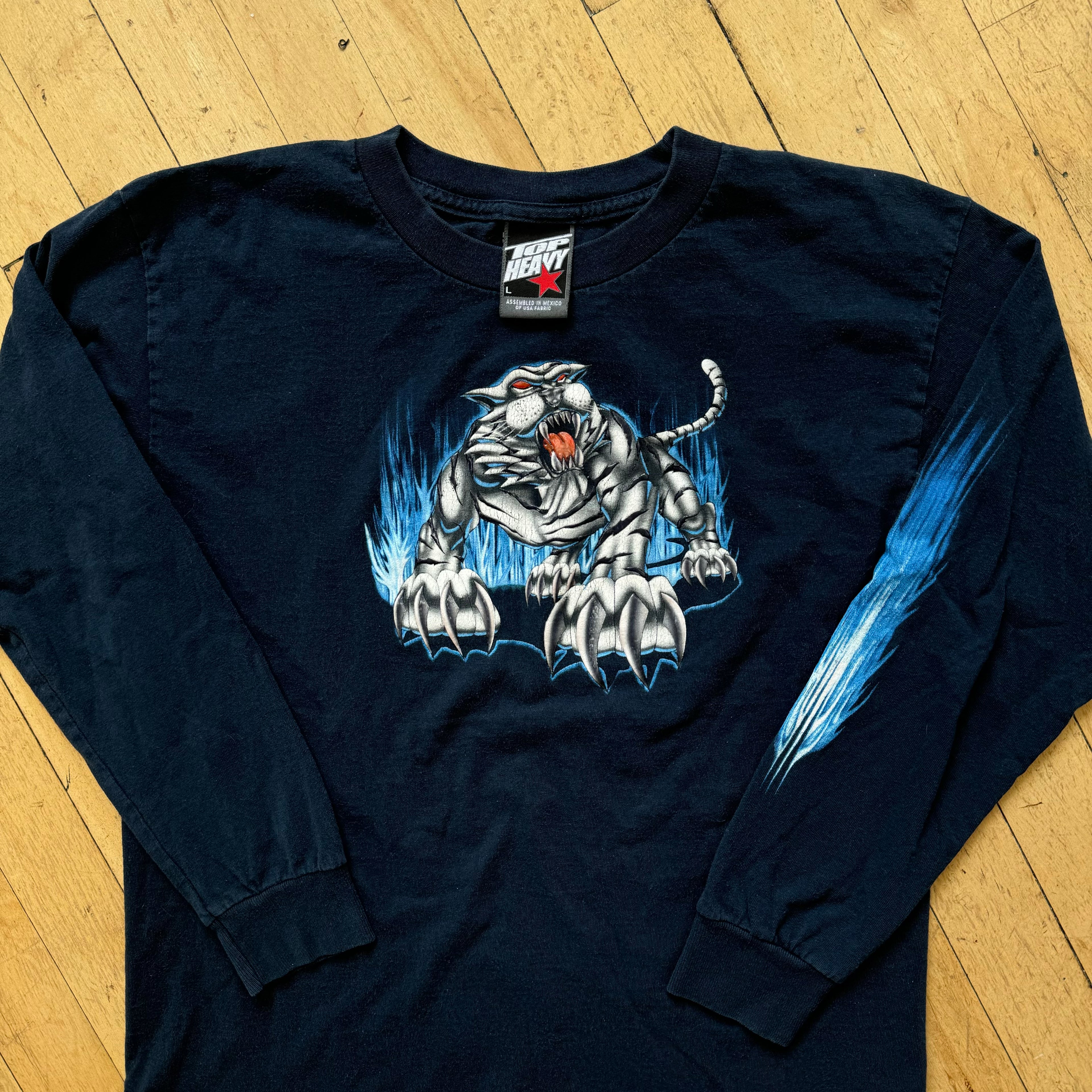 Y2K Top Heavy T-shirt Sz S
