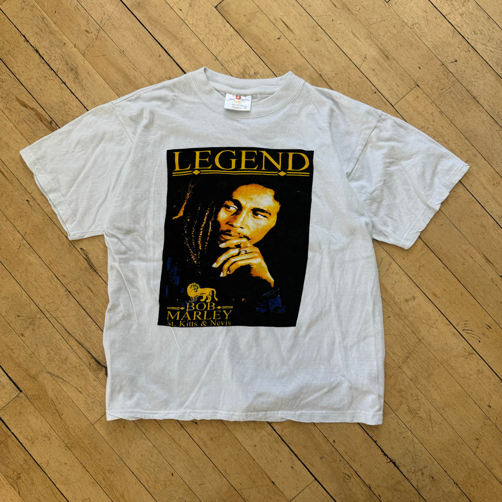 Y2K Legend Bob Marley T-shirt Sz M