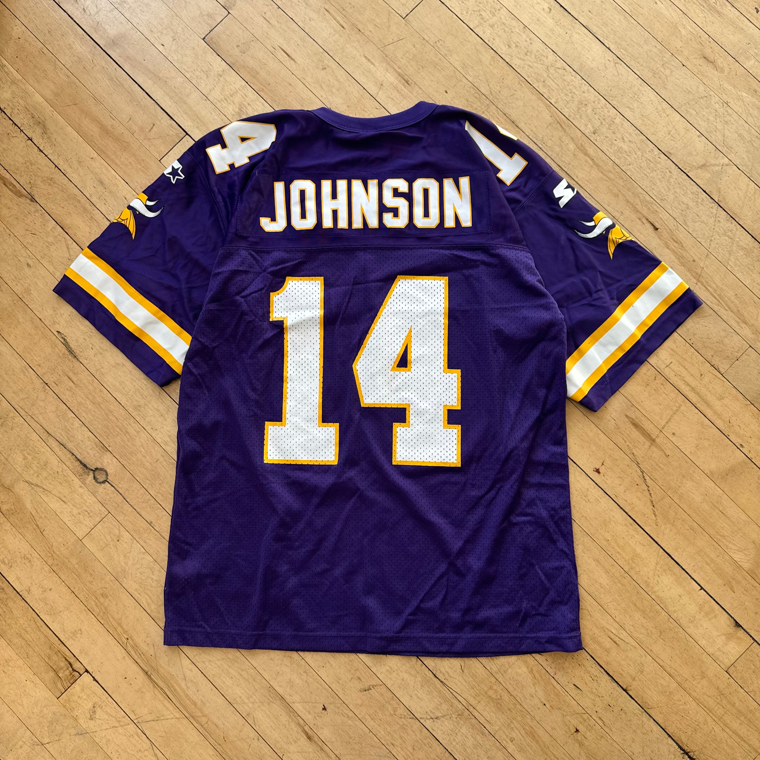 Vintage Starter Johnson Vikings Jersey Sz 48 (XL)