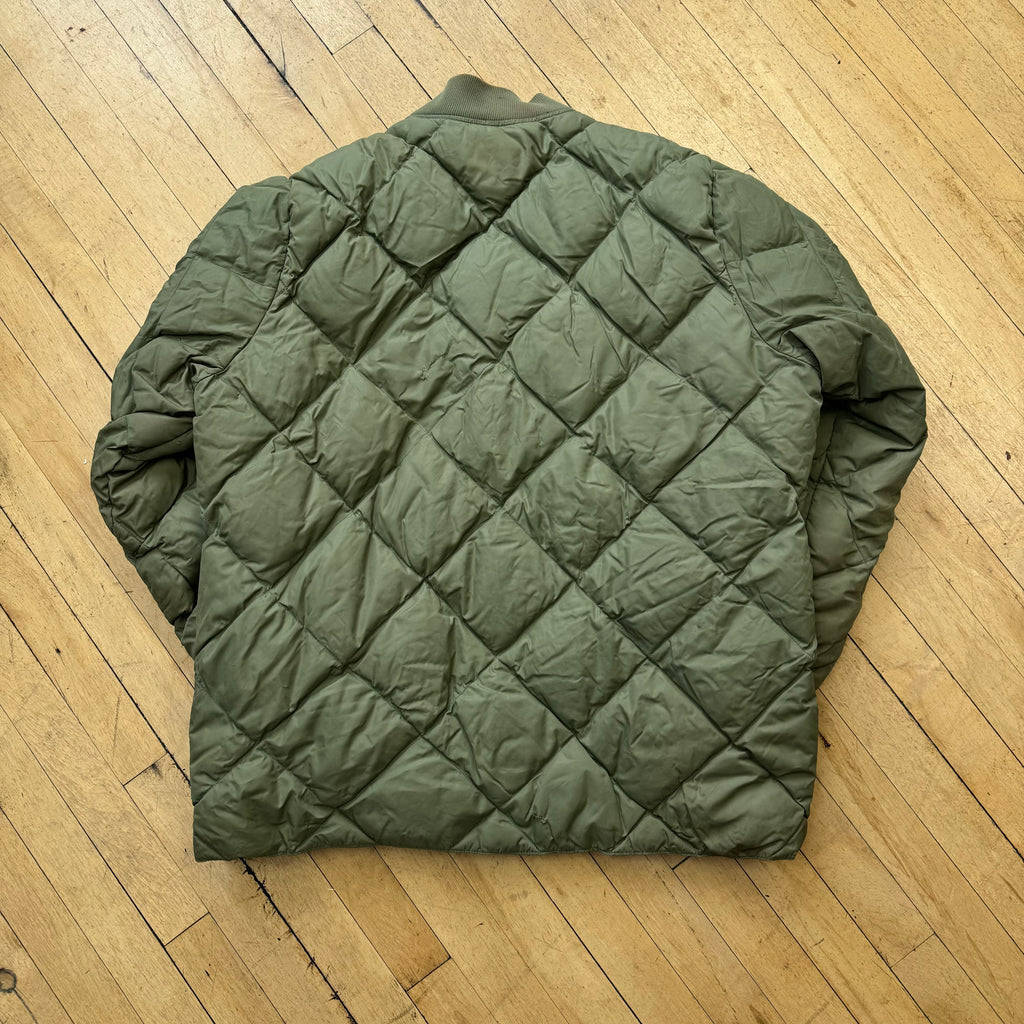 Vintage Eddie Bauer Down Quilted Puffer Jacket Sz XL