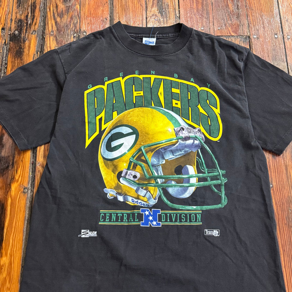 Vintage GreenBay Packers Helemt T-shirt Sz M