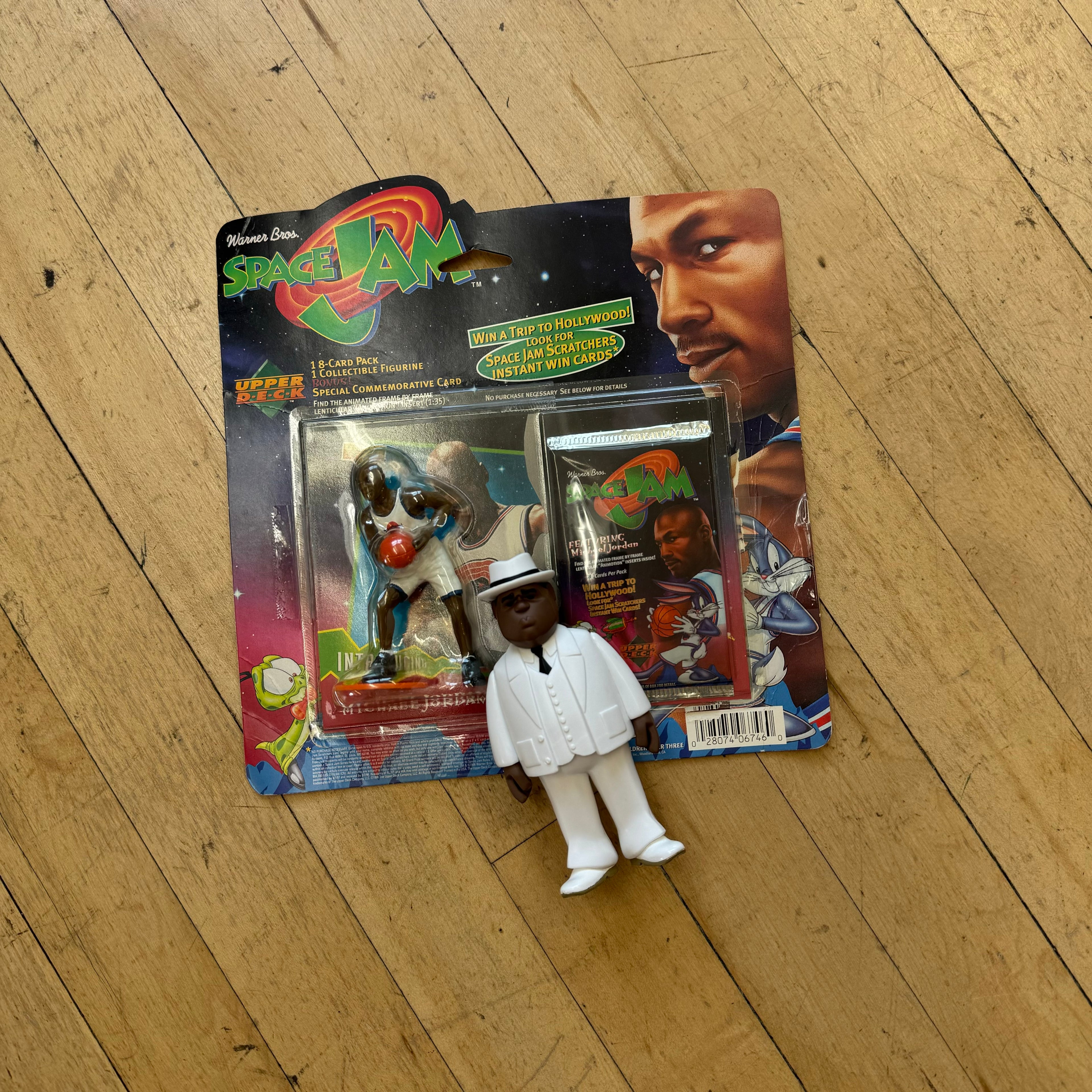 Vintage SpaceJam + Biggie Figure