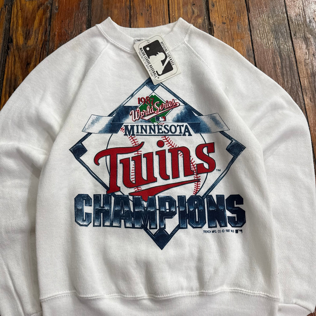 Vintage Minnesota Twins World Series Crewneck Sz XS