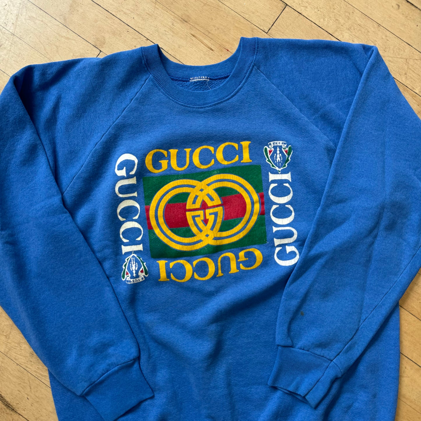 Vintage Bootleg Gucci Crewneck Sz L