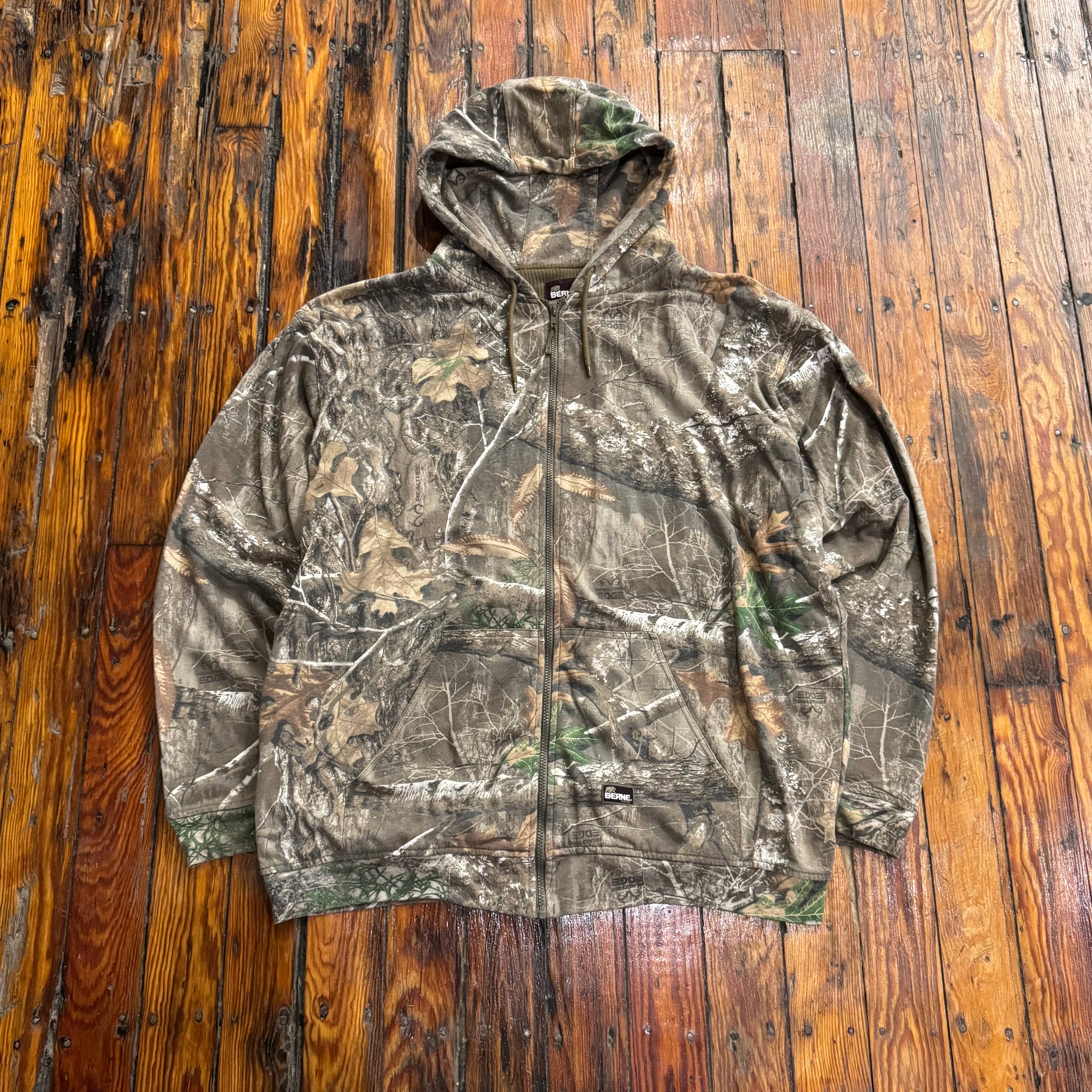 Vintage Bernie Outdoor Camo Jacket Sz XXL