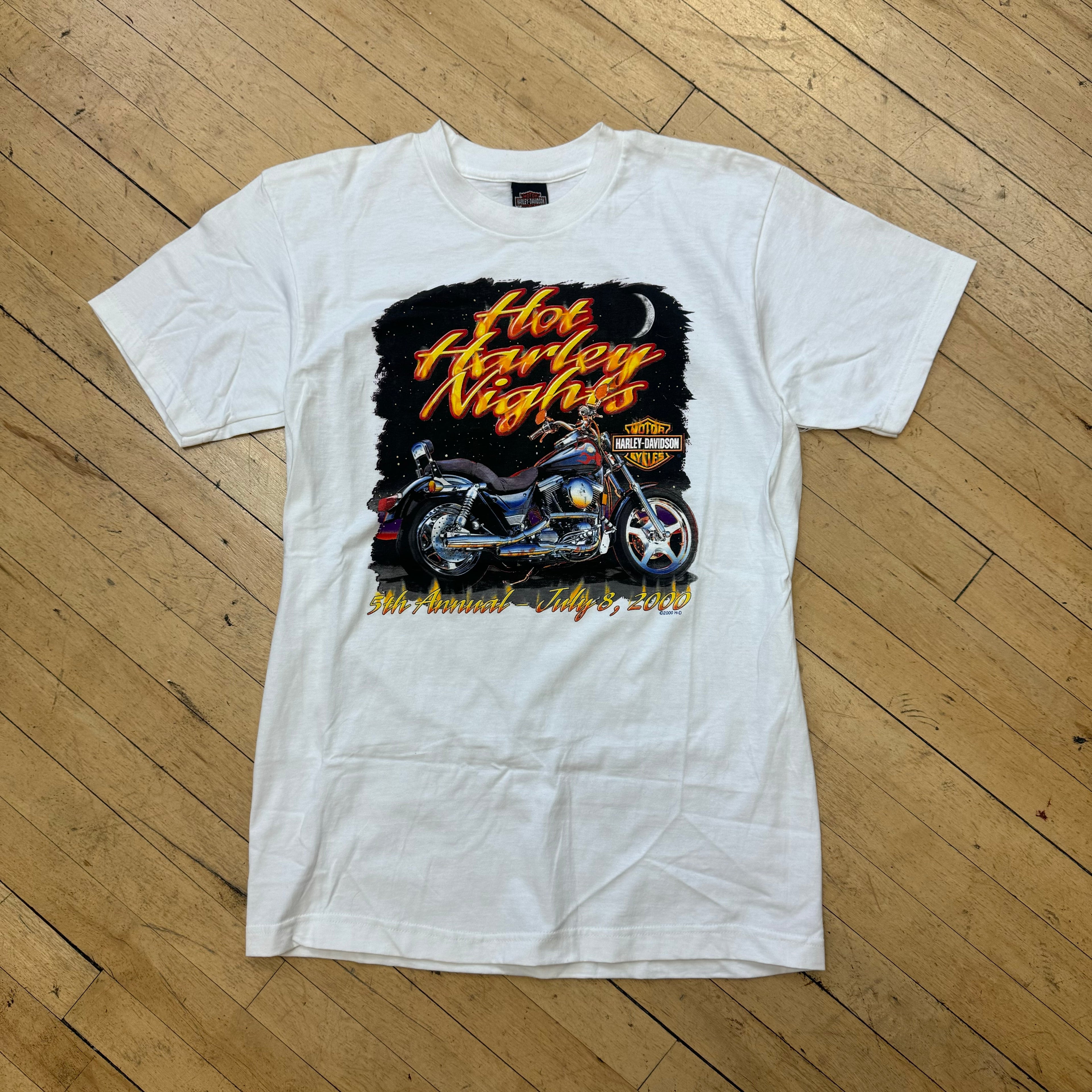 Hot Harley Nights Sioux Falls 2000 T-shirt Sz L