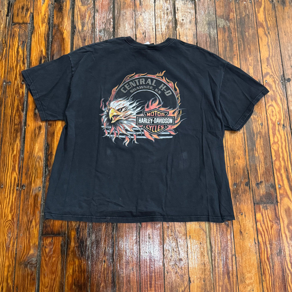 Vintage Harley Davidson Logo T-shirt Sz XXL