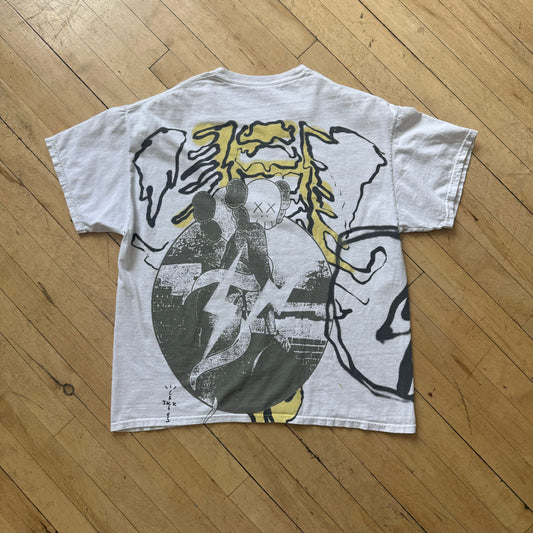 Cactus Jack X Kaws Fragment T-shirt Sz L