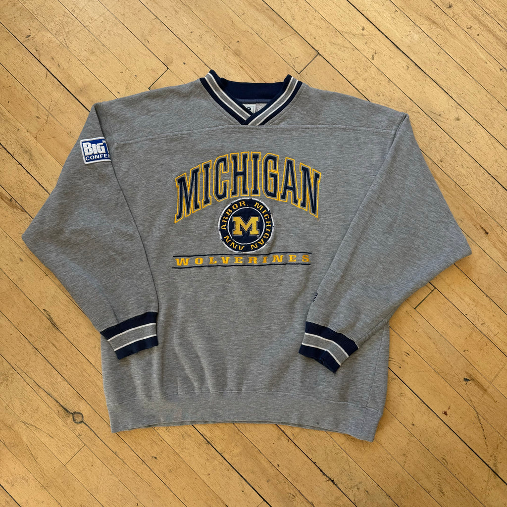 Vintage Michigan University CrewNeck Sz L