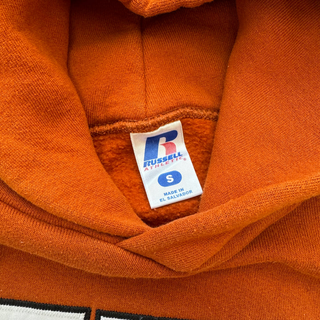 Vintage Russell Athletics Texas SpellOut Hoodie Sz S