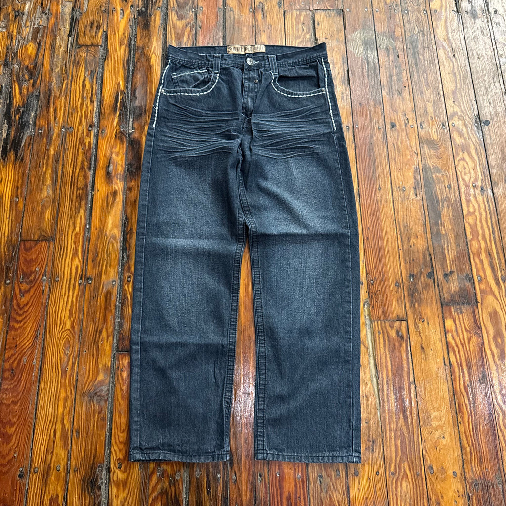 Y2K SouthPole Denim Jeans Sz 36x32