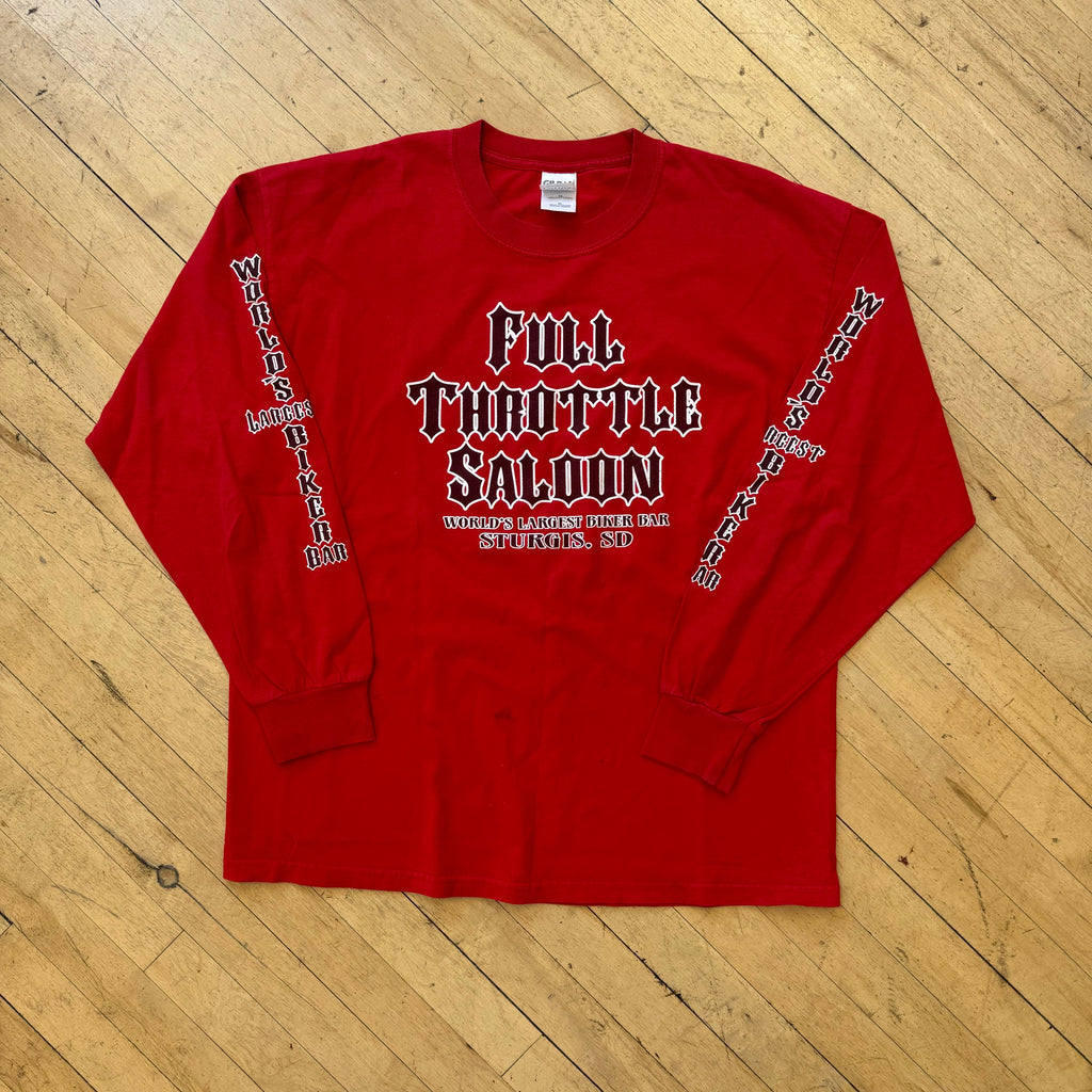 Vintage Full Throttle Saloon T-shirt Sz XL