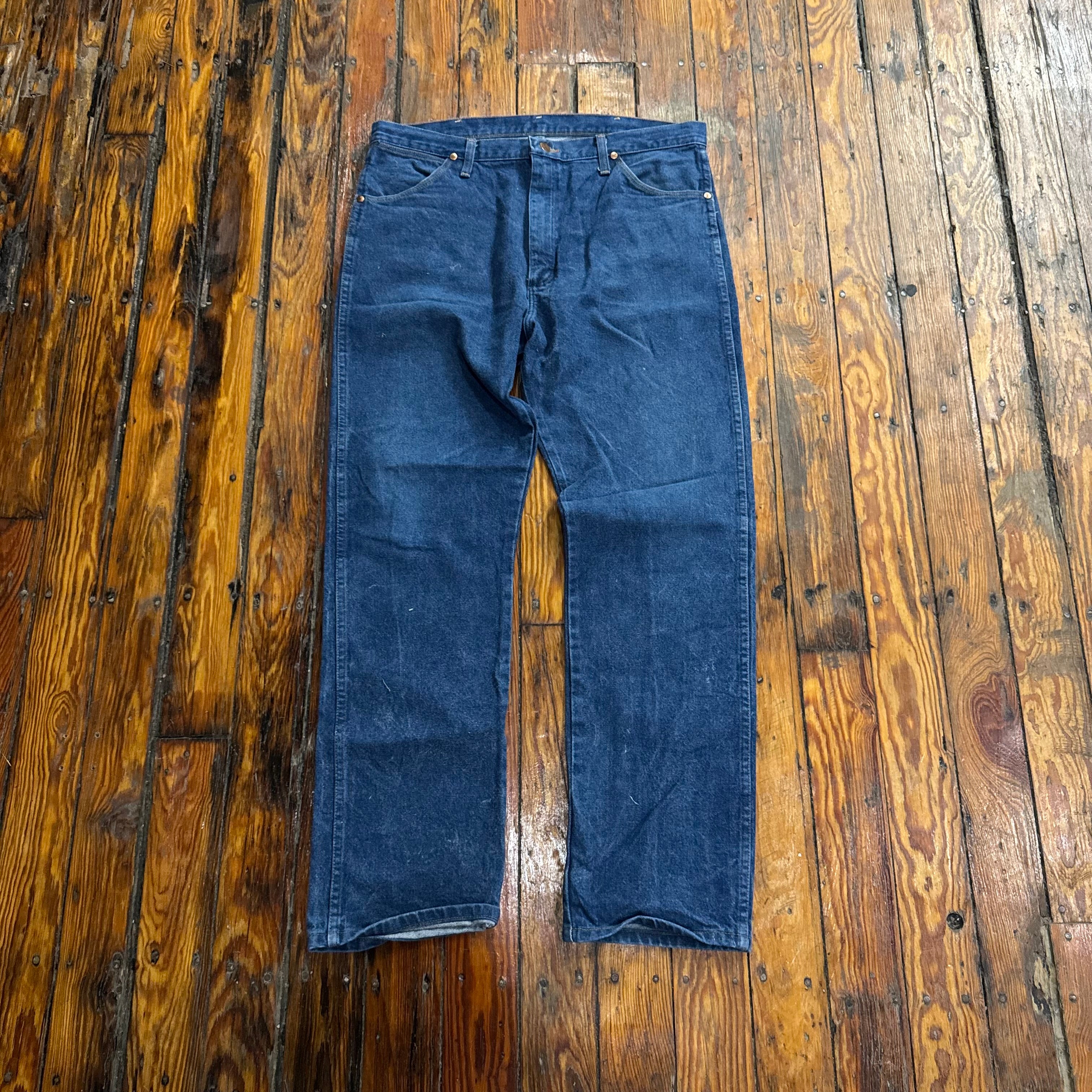 Vintage Wrangler Denim Jeans Sz 38x32