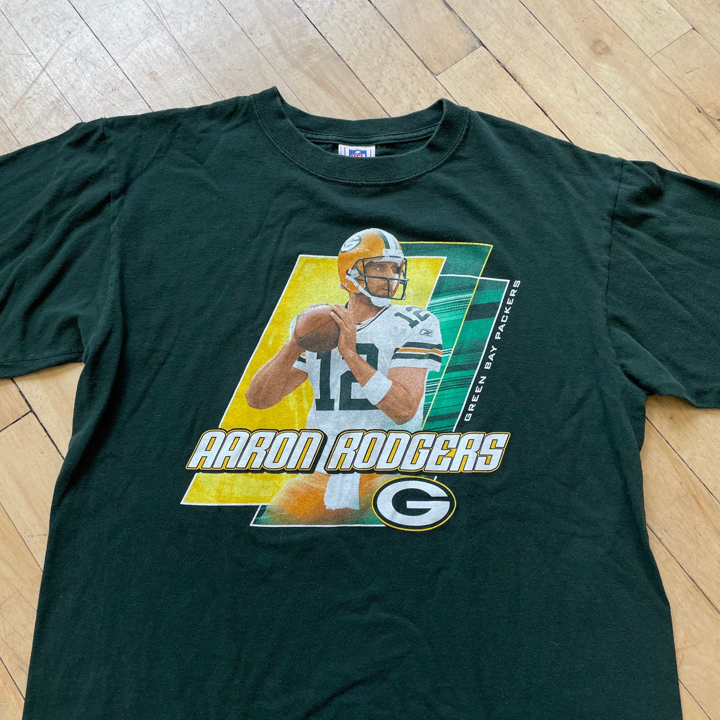 2000s NFL Aron Rodgers Packers T-shirt Sz M