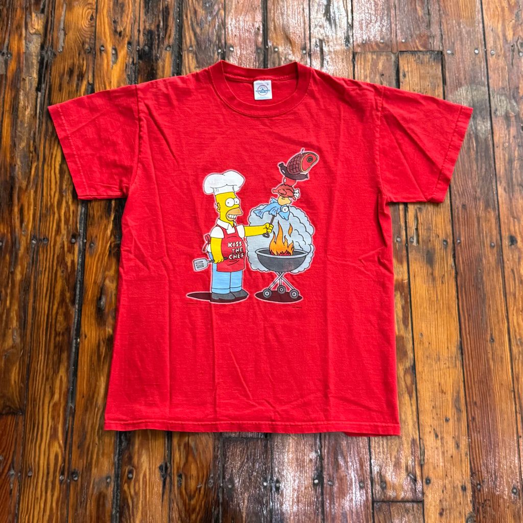 Y2K Homer Cookout T-shirt Sz M